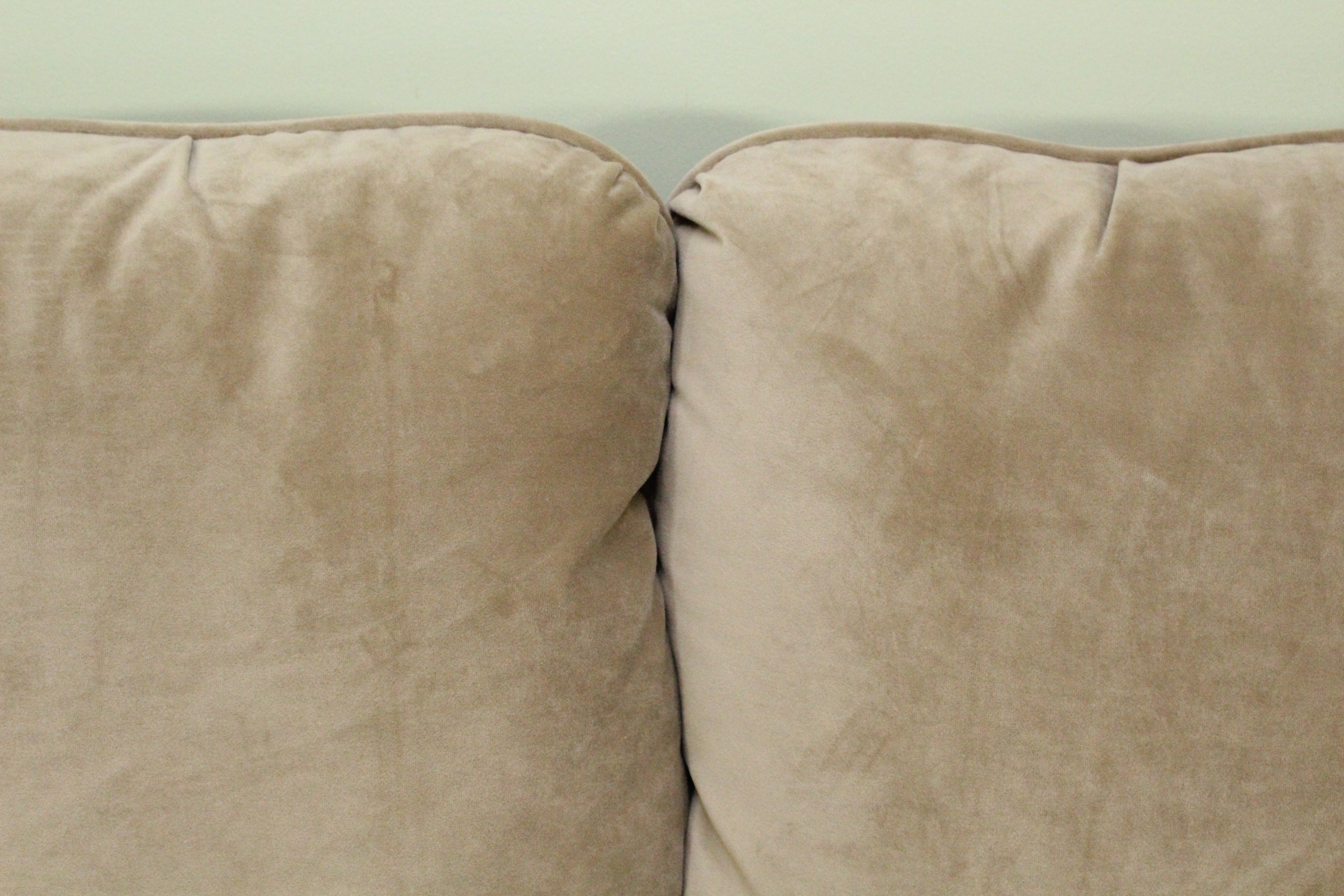 Suede Love Seat Sofa