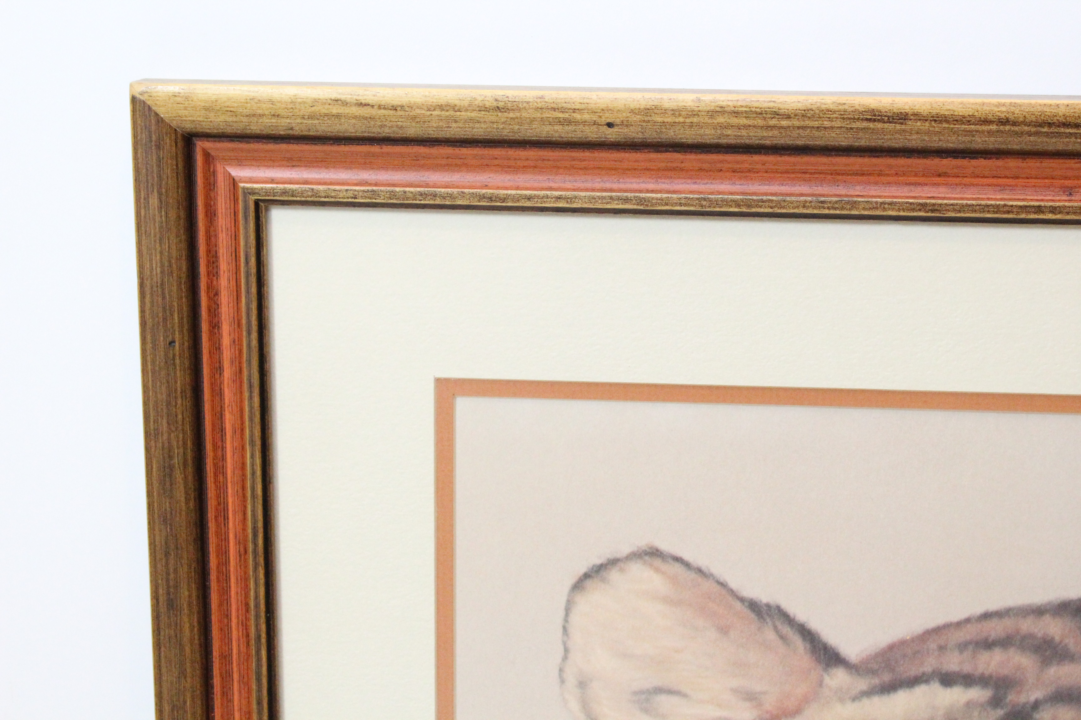 Signed Harold Rigsby Limited Edition Lithograph "Siberian Tiger"