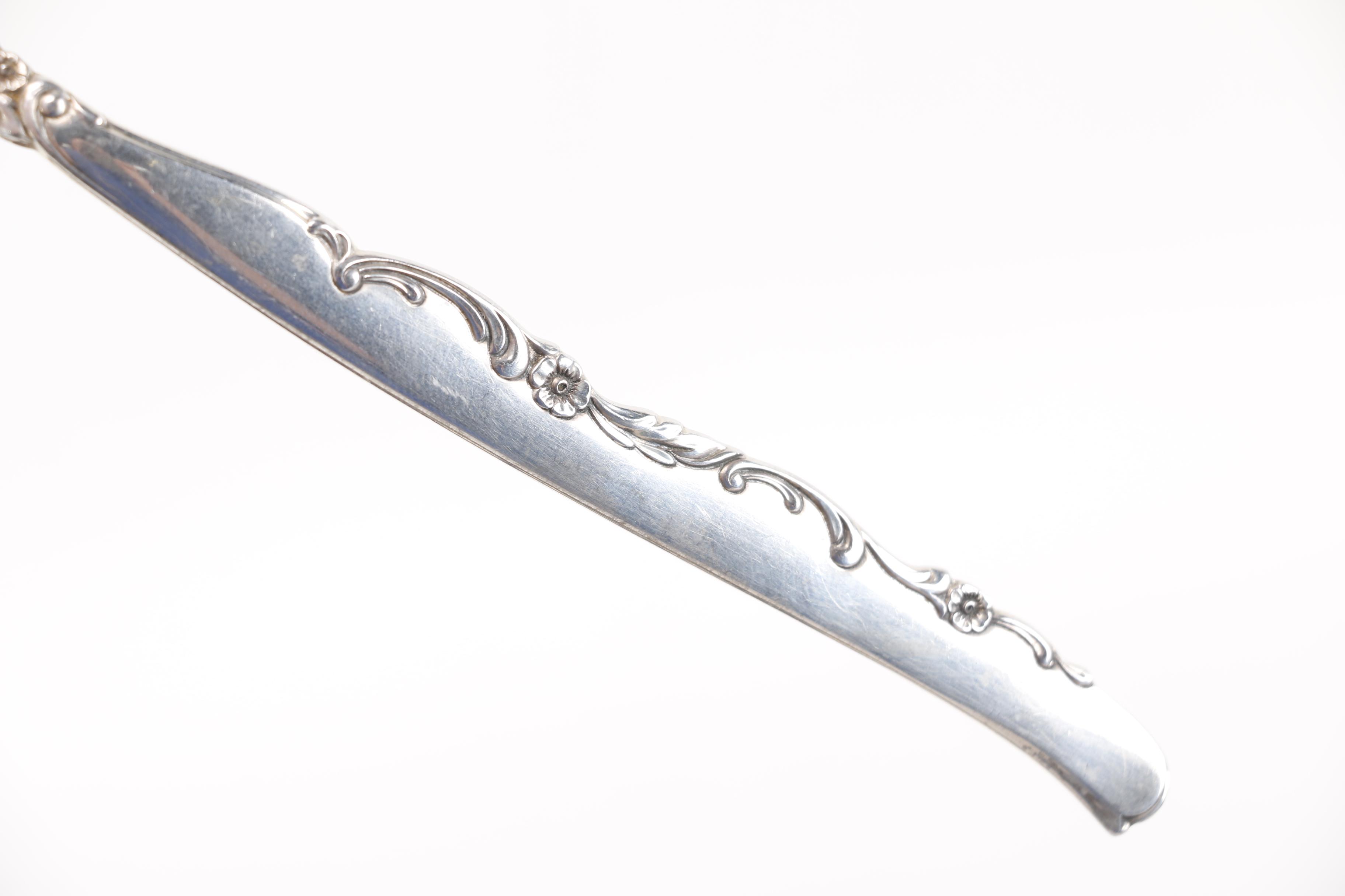 Oneida "Flower Lane" Sterling Silver Flatware Set