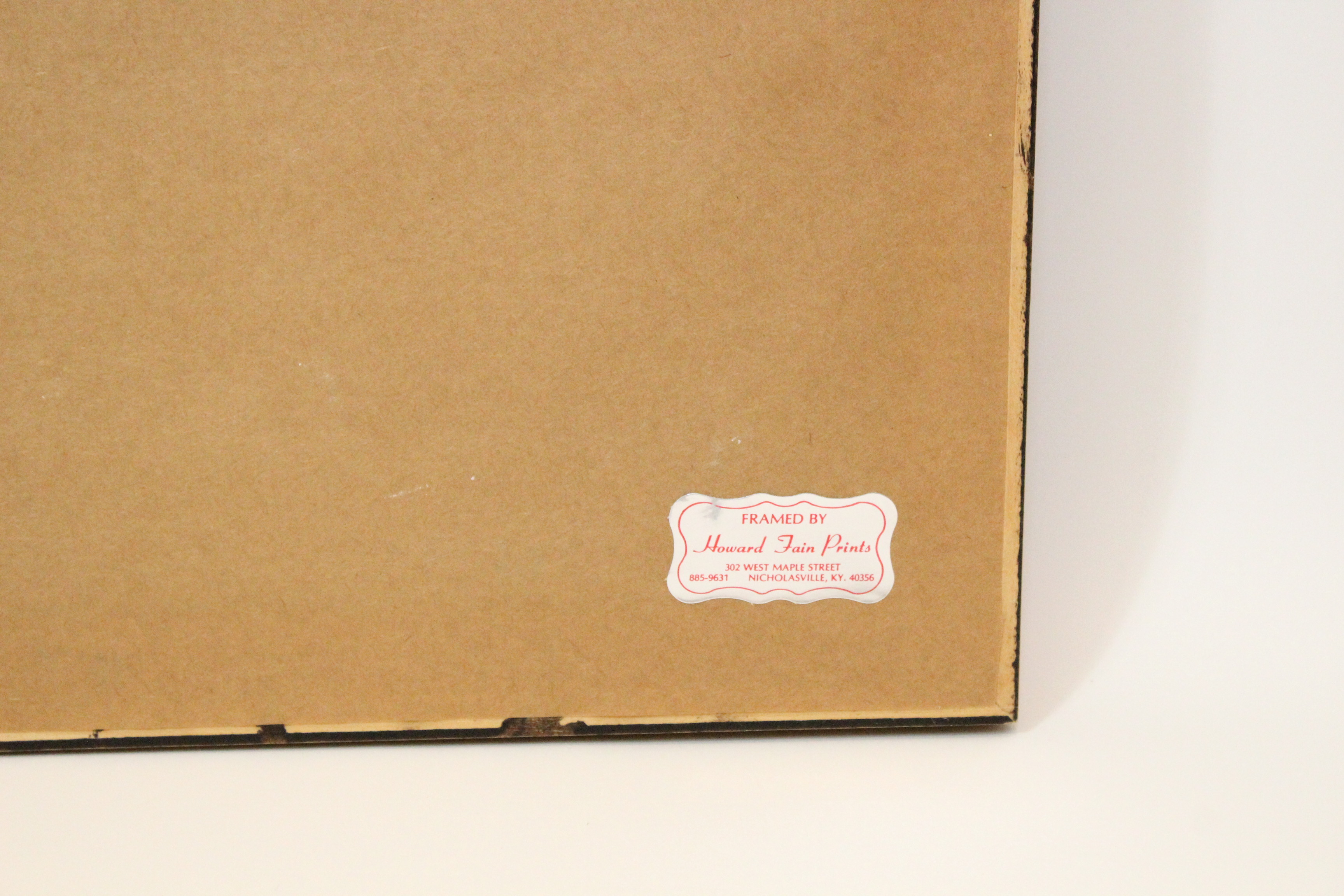 Signed Harold Rigsby Limited Edition Lithograph "Siberian Tiger"