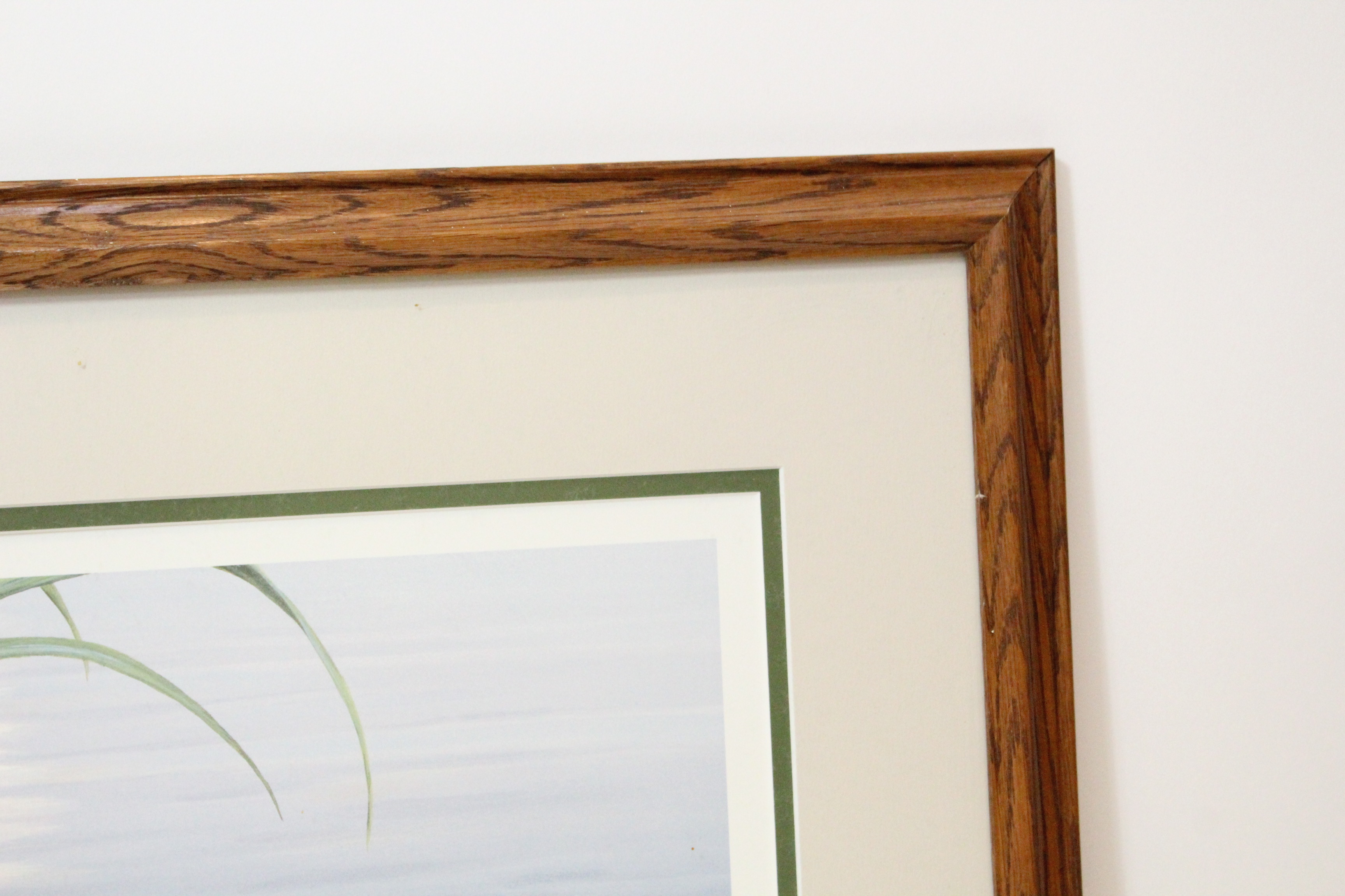 Signed Luke Raffin Limited Edition Lithograph "Mallard Family"