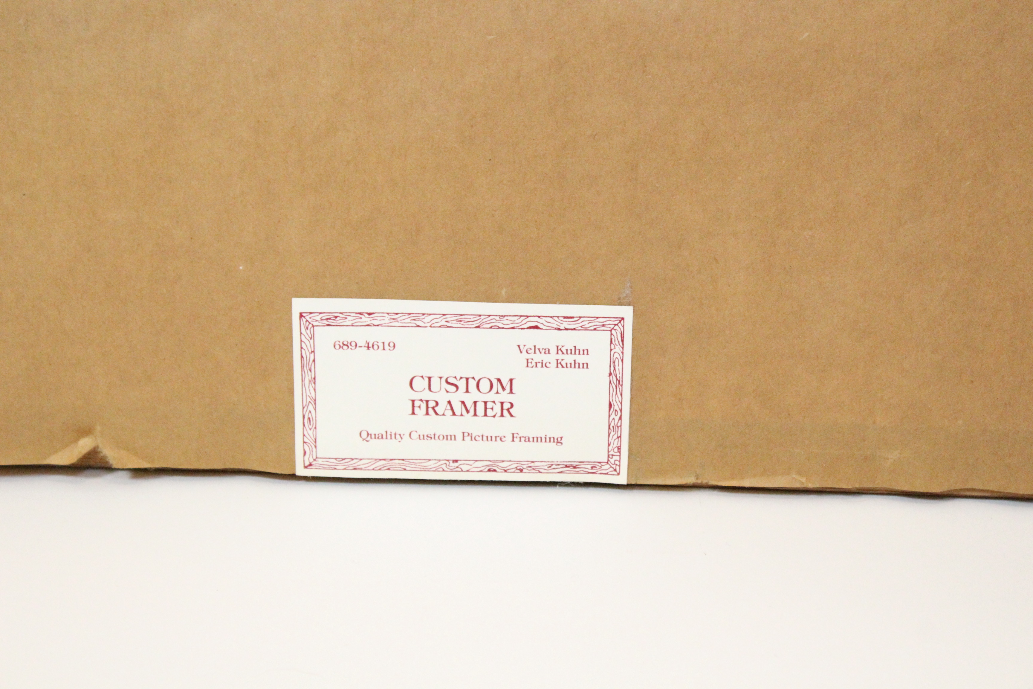 Signed Luke Raffin Limited Edition Lithograph "Mallard Family"