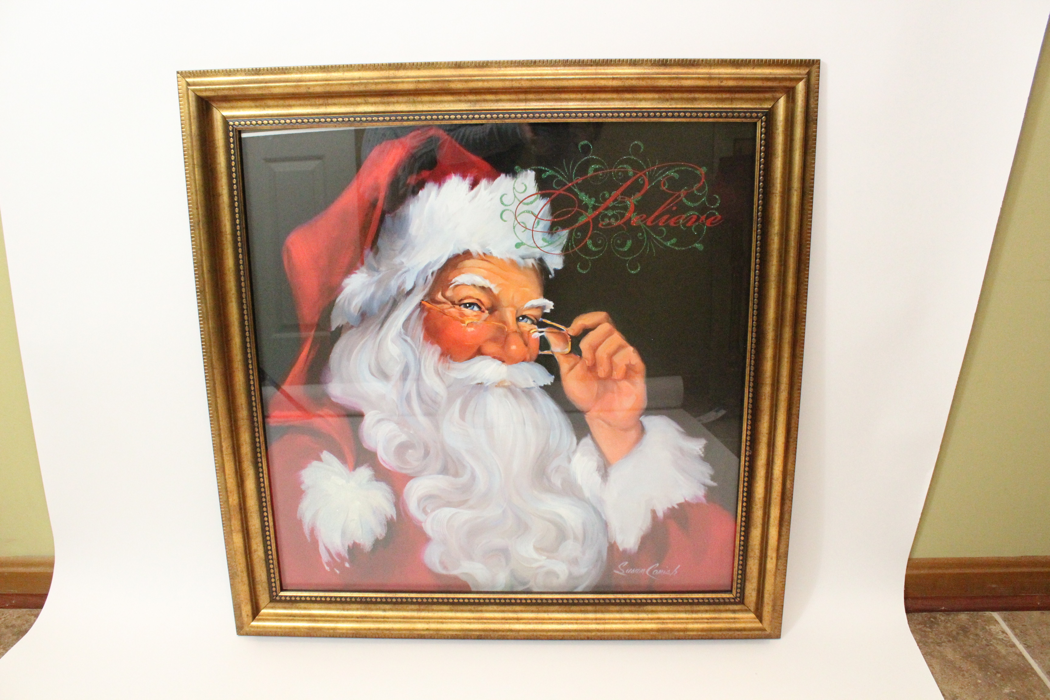Susan Comish "Santa Claus" Print