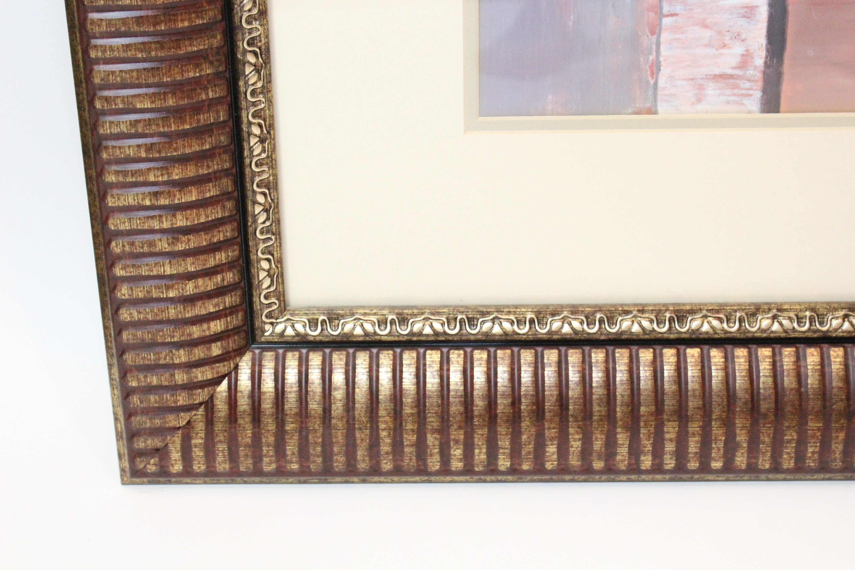 After Friedbert Renbaum Offset Lithograph "Parchment Trees I"