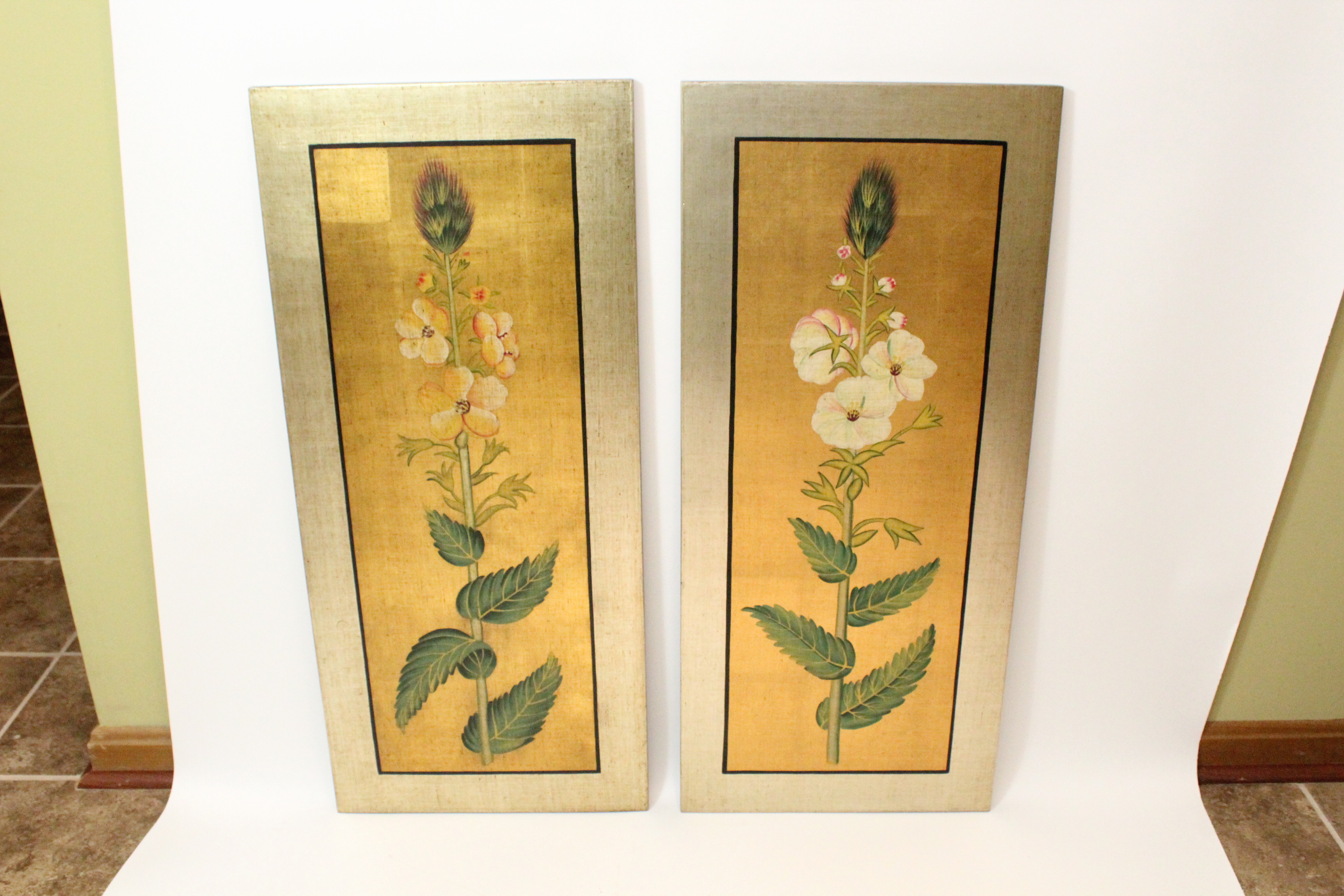 Floral Wall Decor Pair