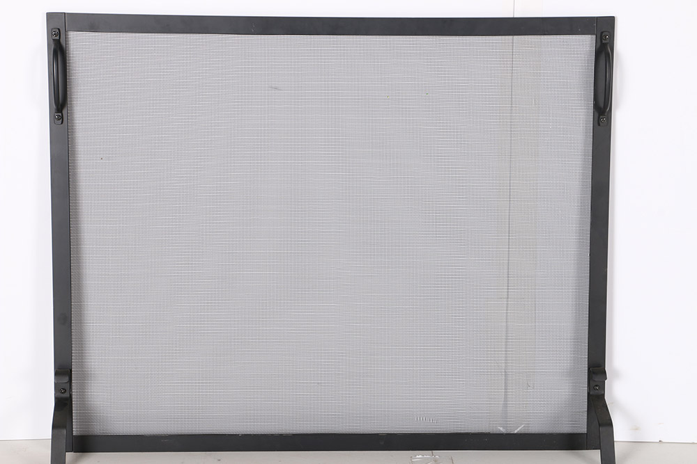 Metal Mesh Fireplace Screen