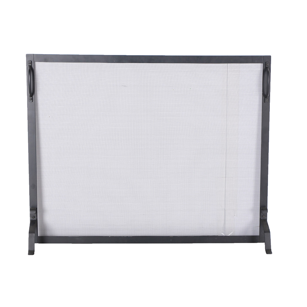 Metal Mesh Fireplace Screen