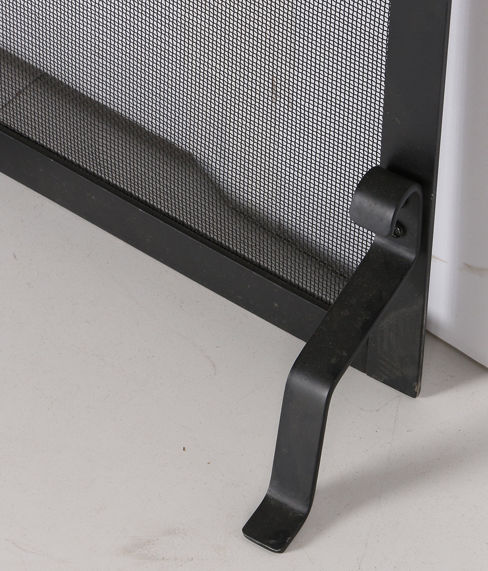 Metal Mesh Fireplace Screen
