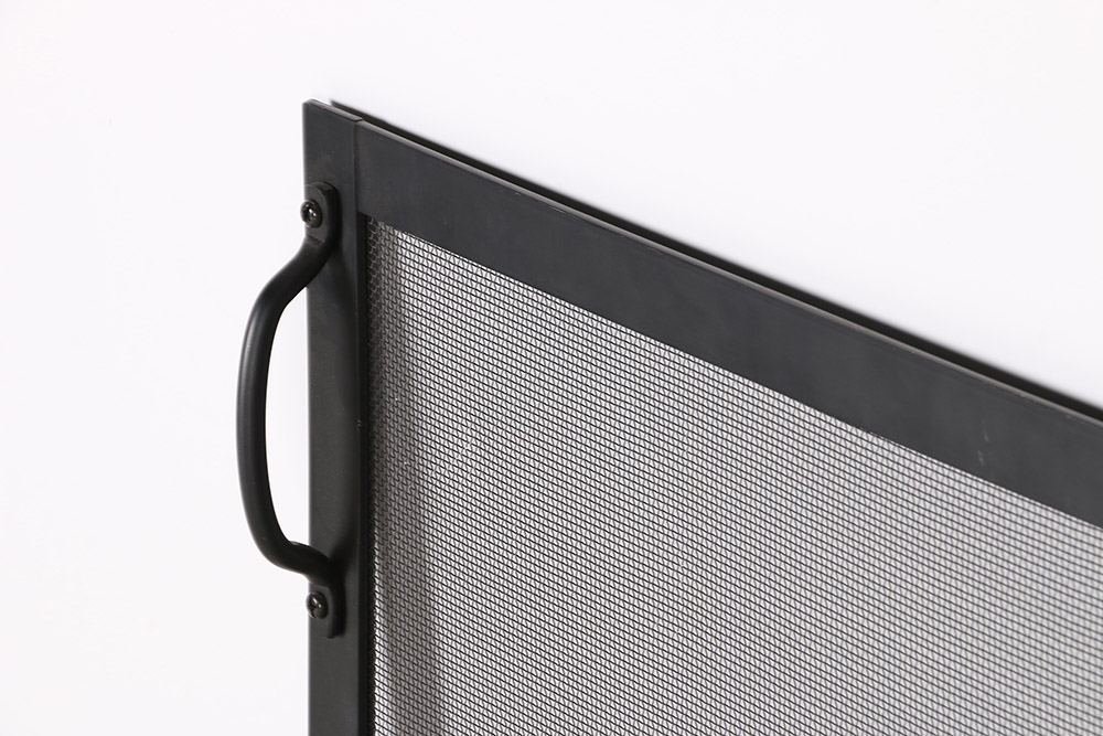 Metal Mesh Fireplace Screen
