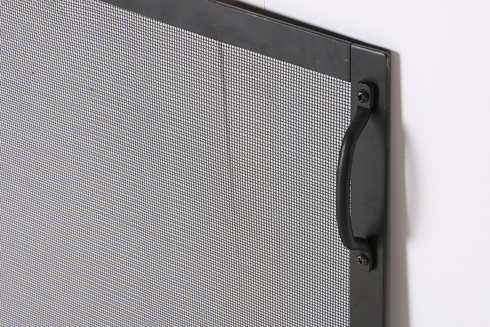 Metal Mesh Fireplace Screen