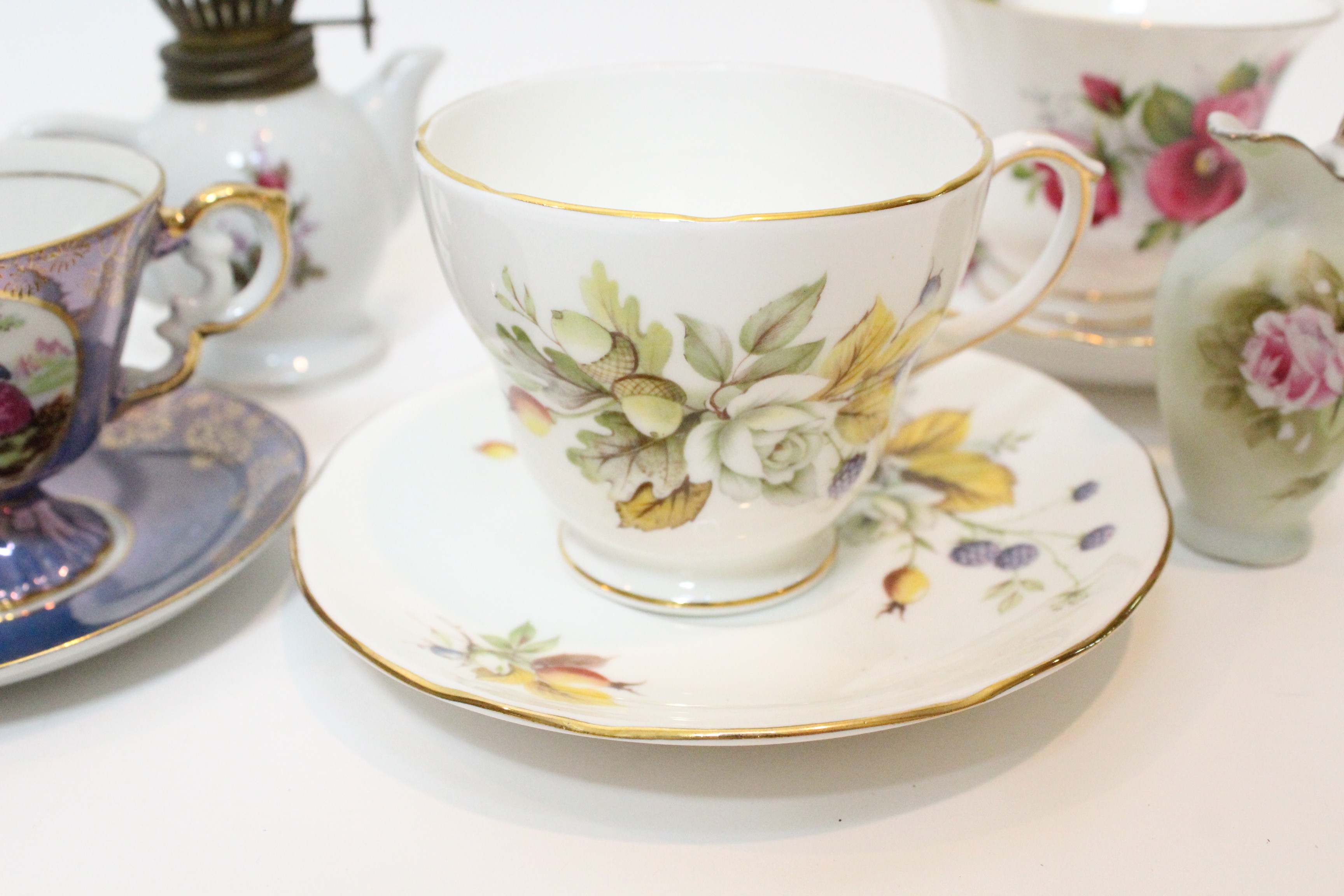 Collection of Teacups and Saucers