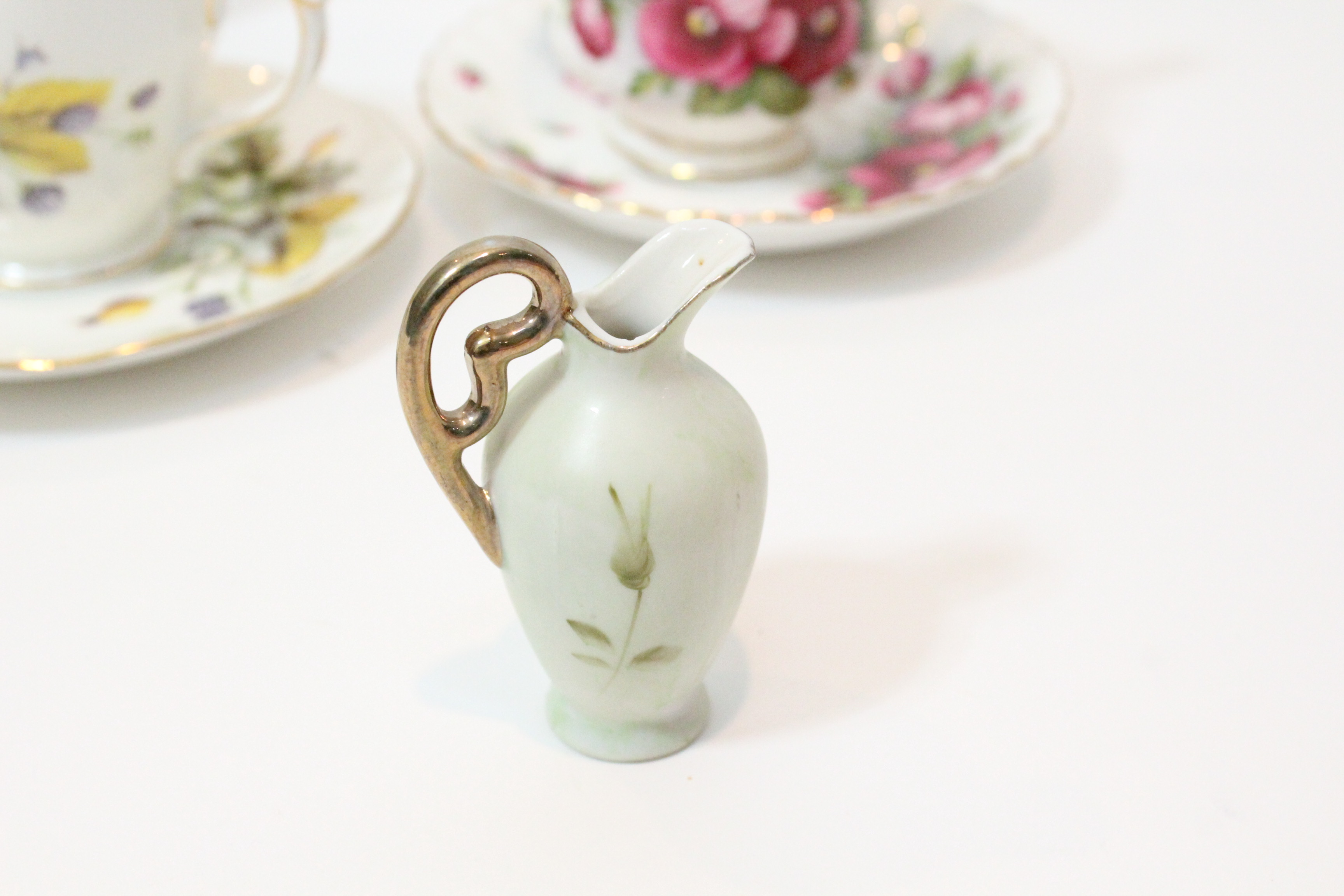 Collection of Teacups and Saucers