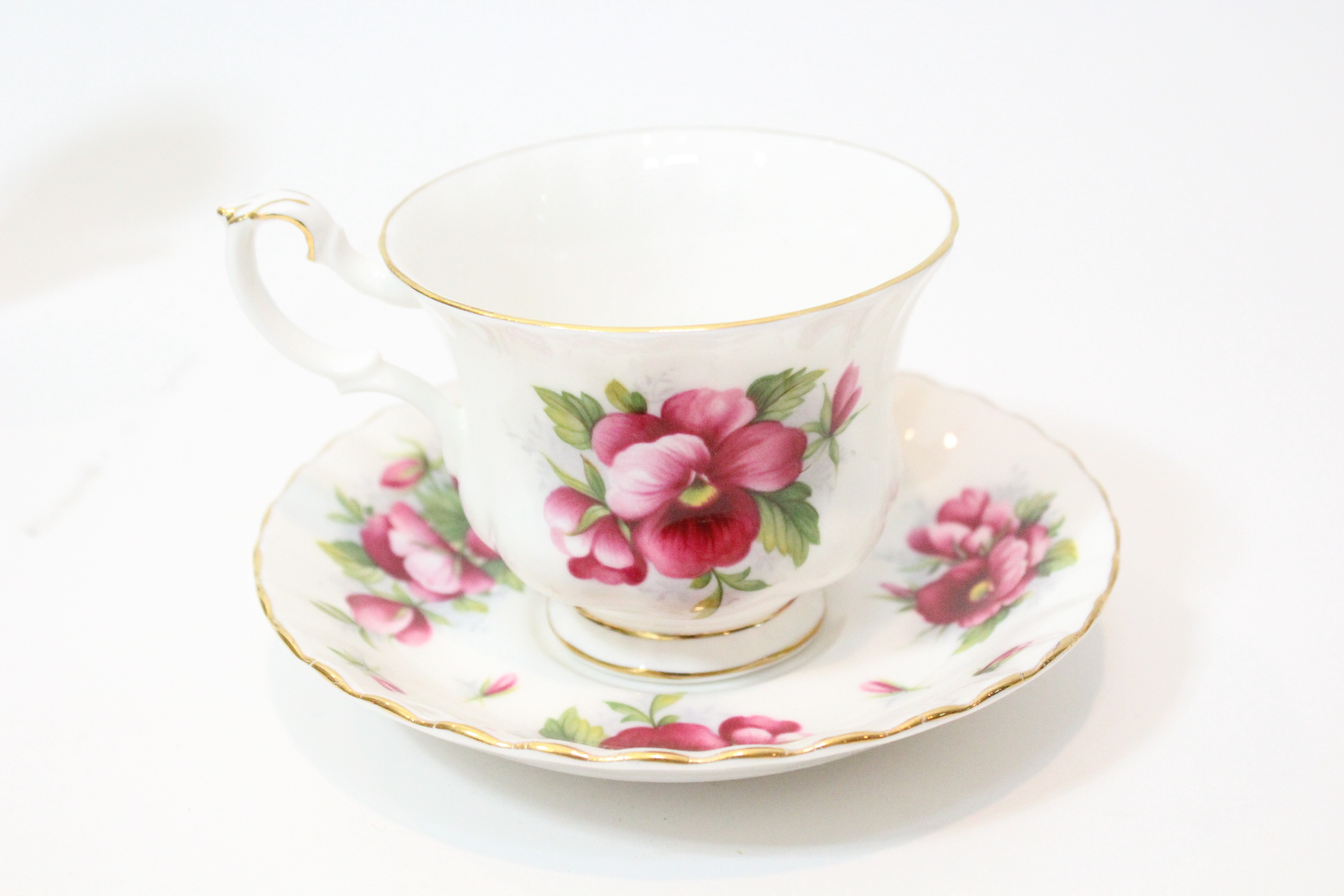 Collection of Teacups and Saucers