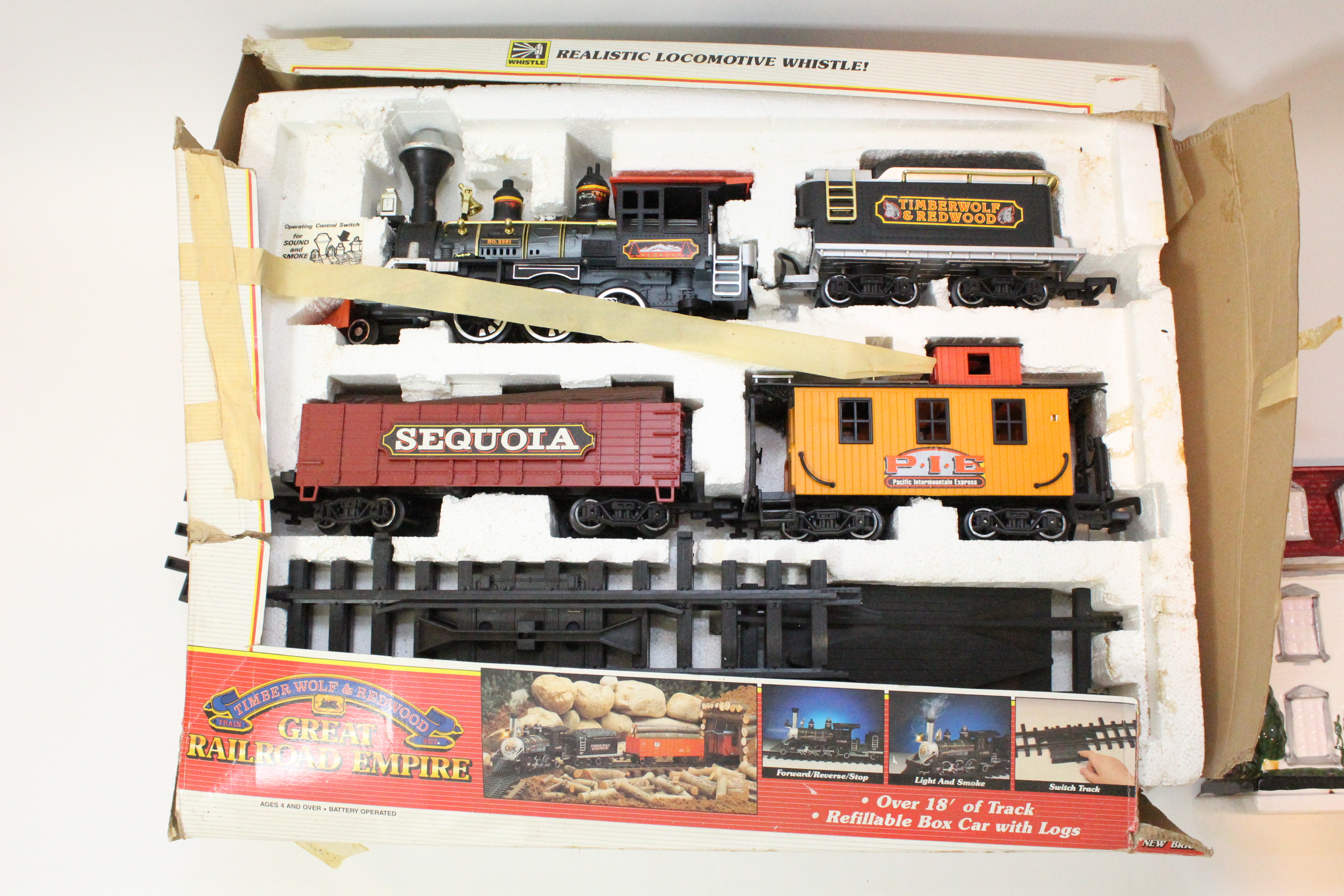 Timber Wolf & Redwood Great Railroad Empire and Sherwood Cookie Jar