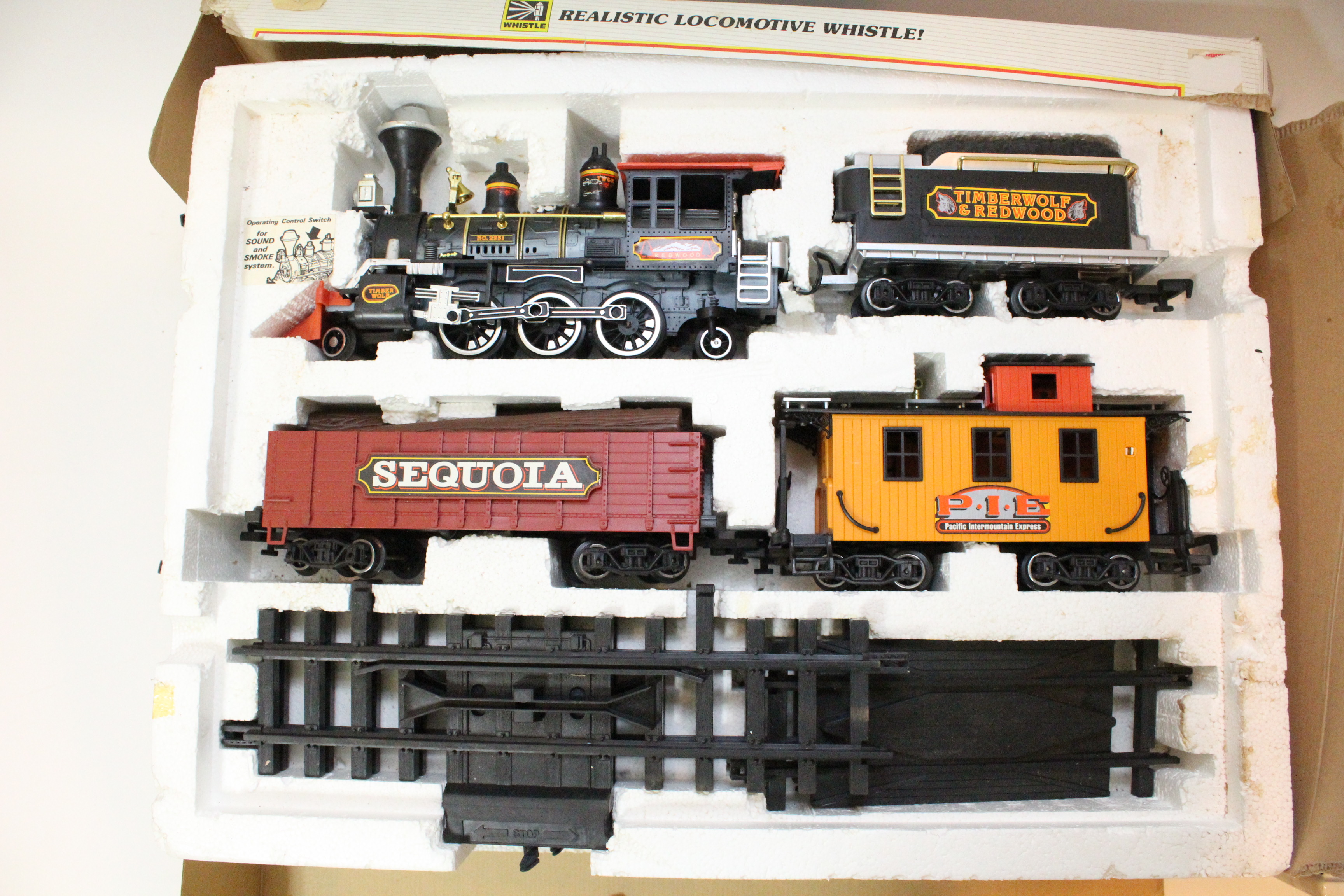 Timber Wolf & Redwood Great Railroad Empire and Sherwood Cookie Jar