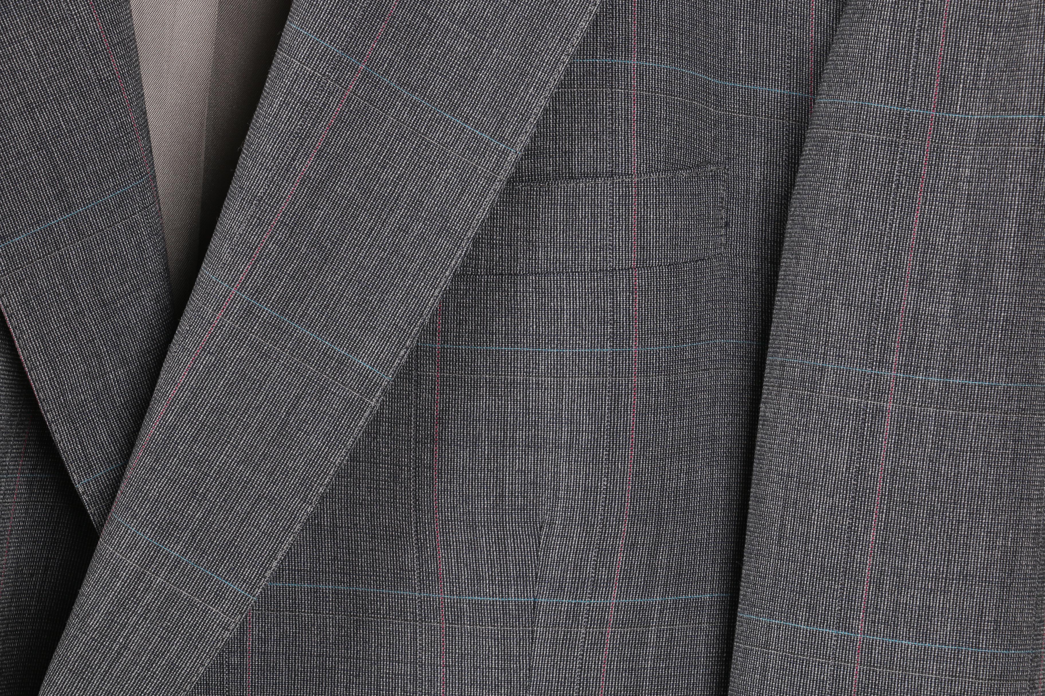 Collection on Men's Suits Featuring Eural Griffe Argent and Cricketeer