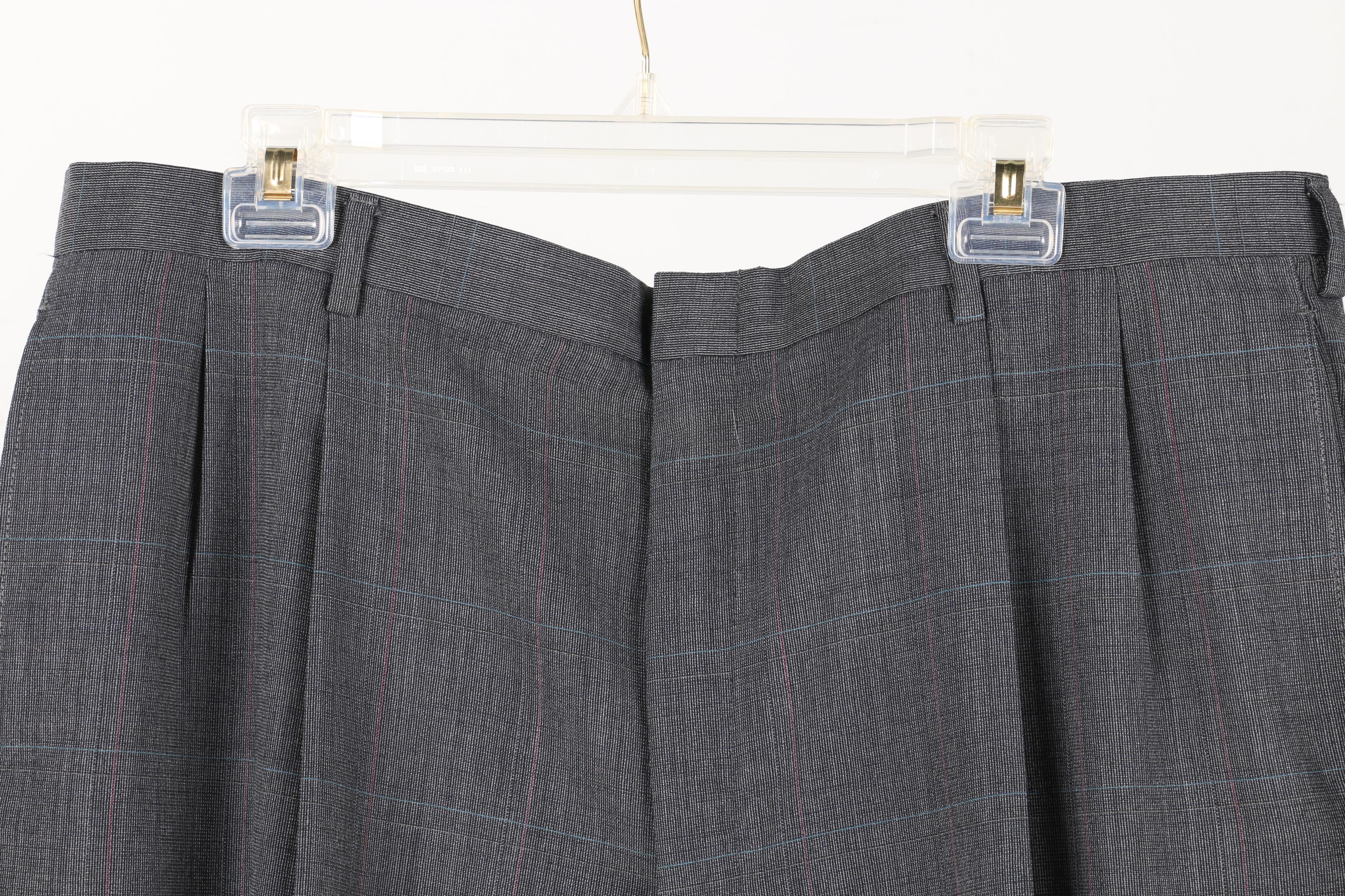 Collection on Men's Suits Featuring Eural Griffe Argent and Cricketeer