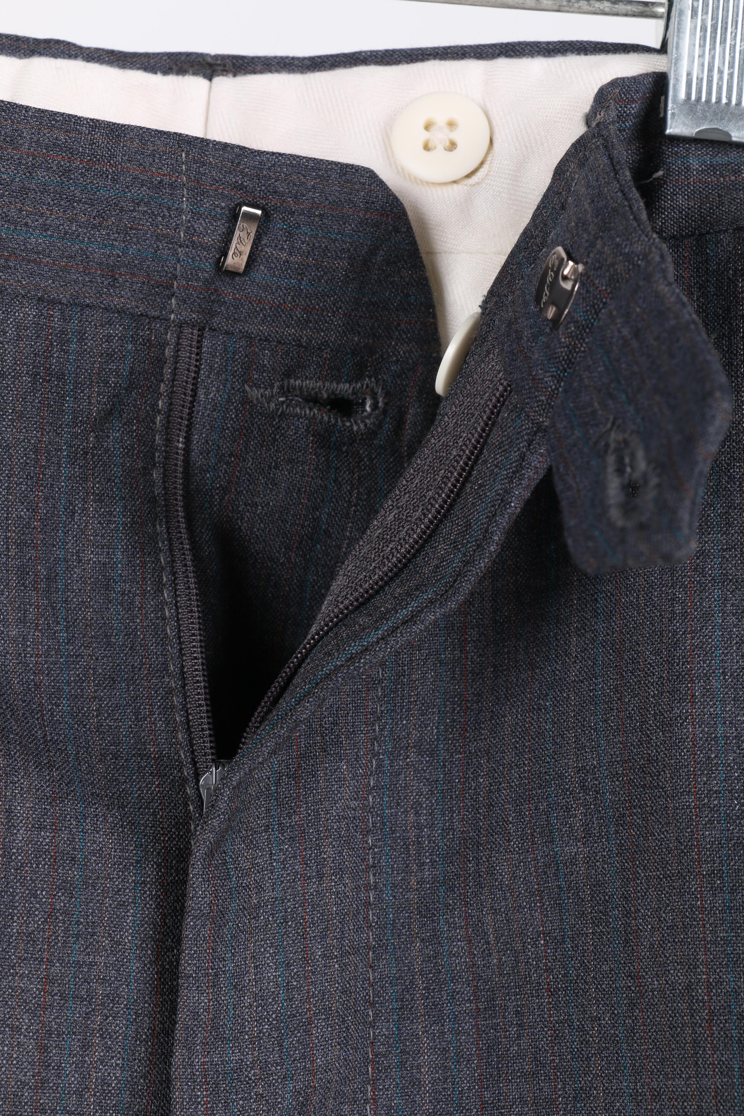 Collection on Men's Suits Featuring Eural Griffe Argent and Cricketeer