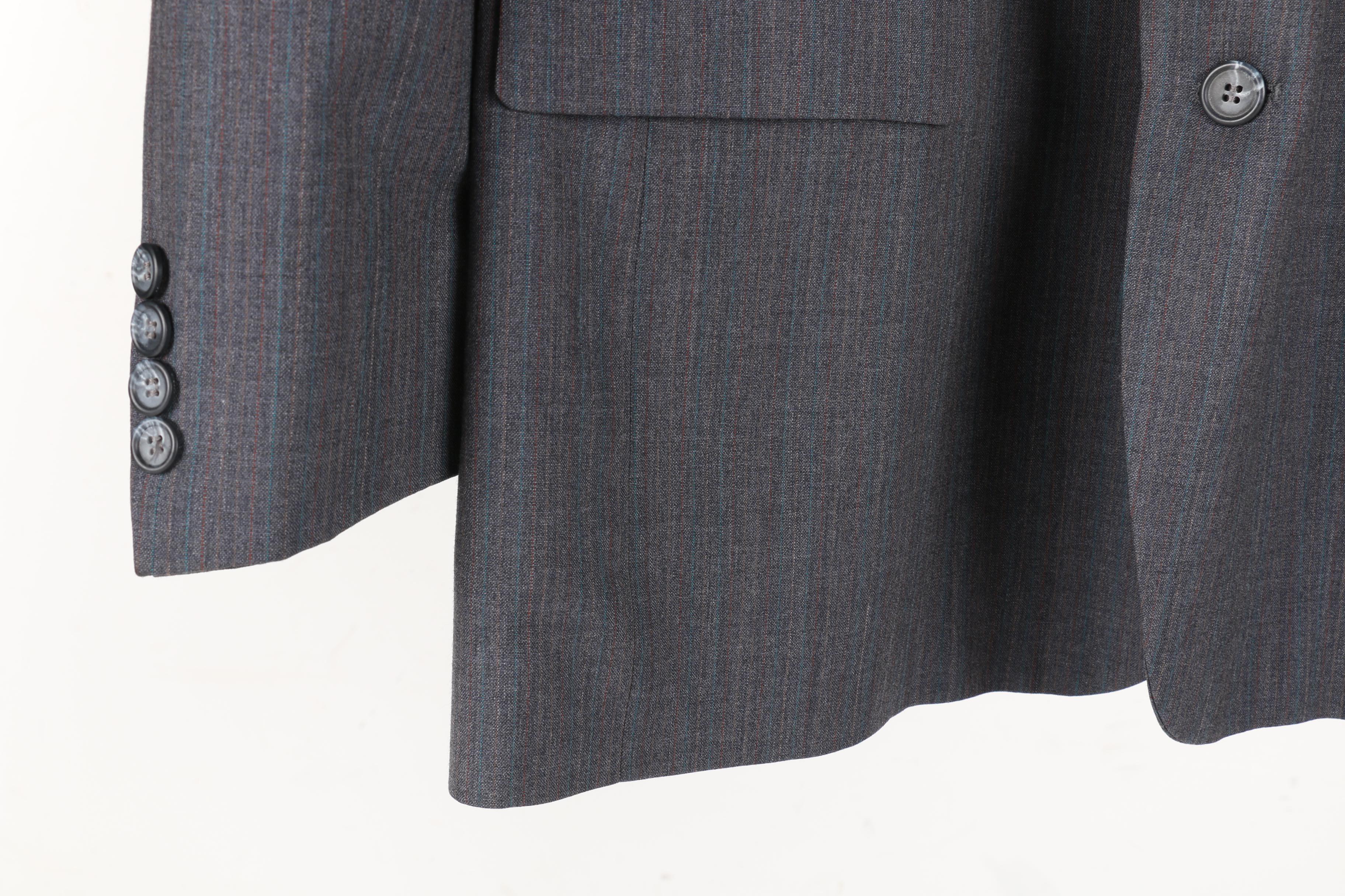 Collection on Men's Suits Featuring Eural Griffe Argent and Cricketeer