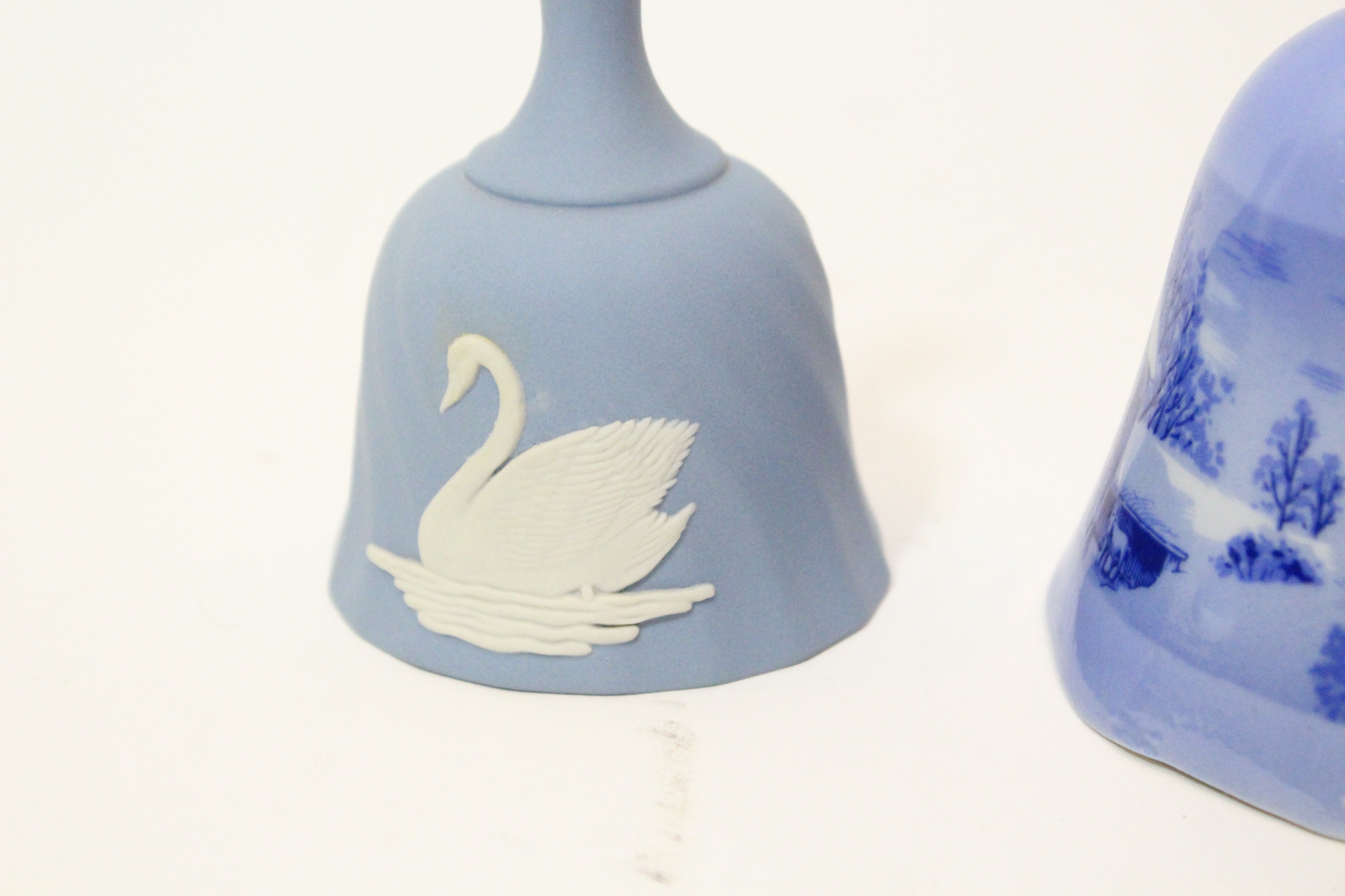 Wedgwood and Limited Edition "Currier & Ives" Copenhagen Bell