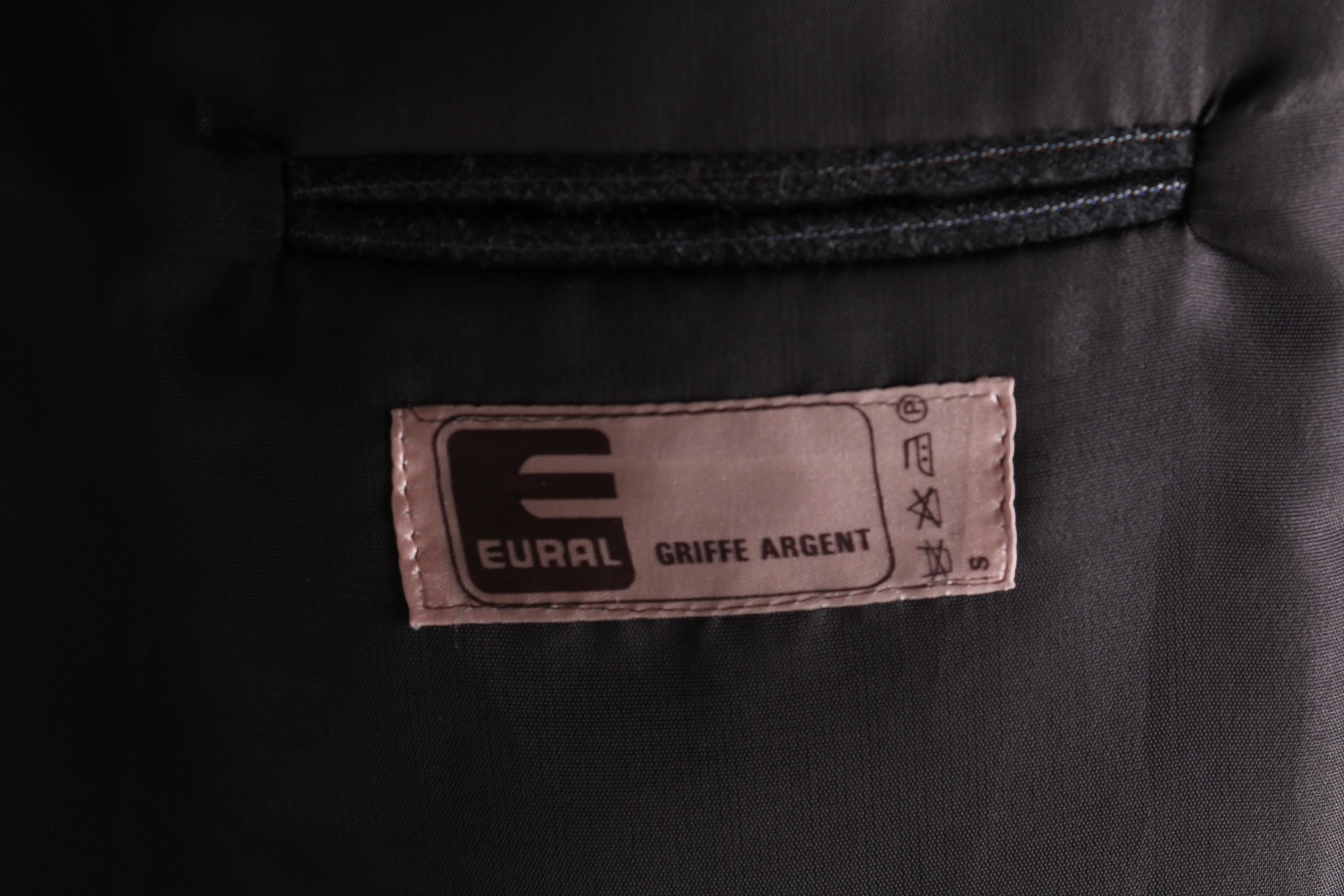 Collection on Men's Suits Featuring Eural Griffe Argent and Cricketeer