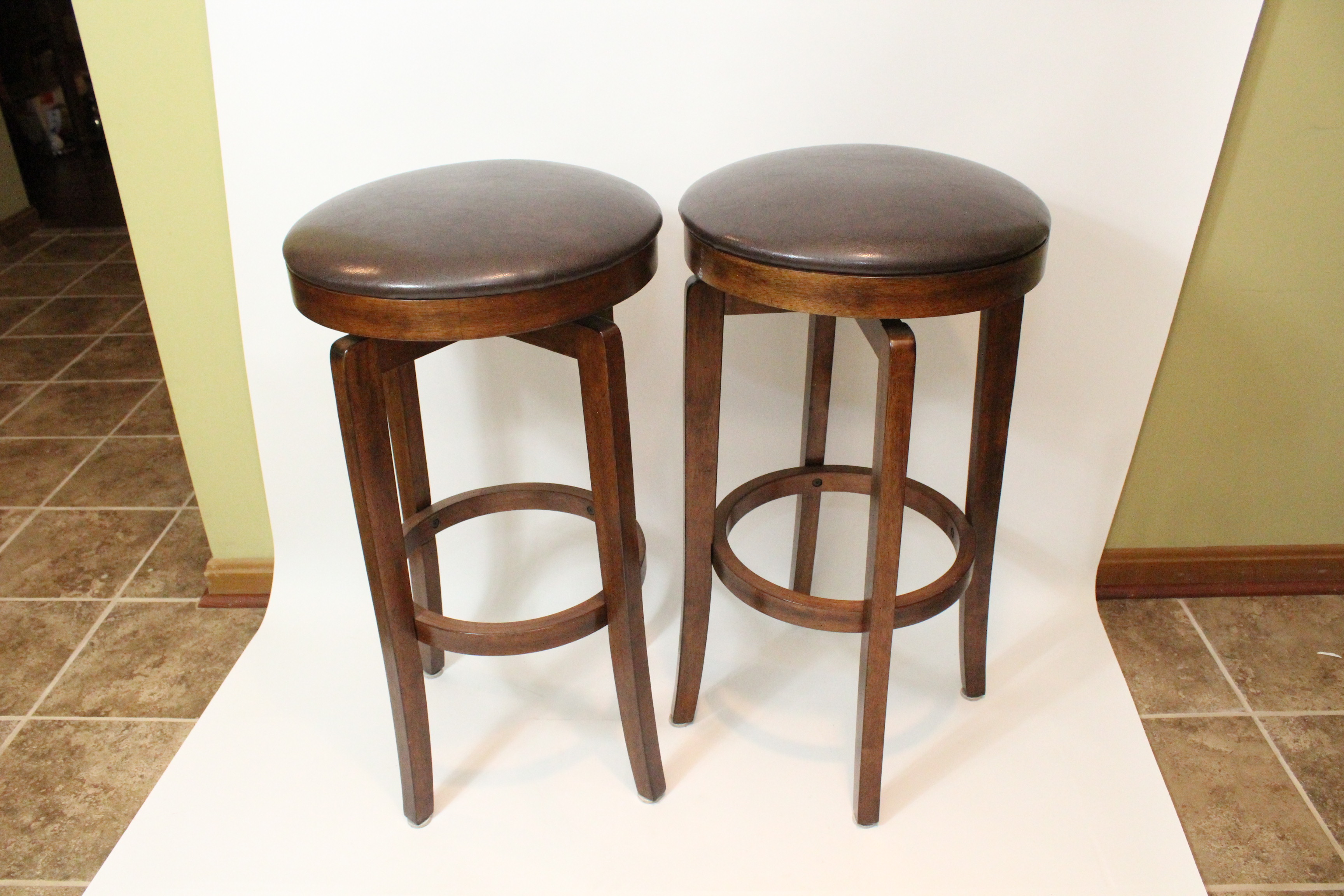Pair of Barstools by Hillsdale Furniture