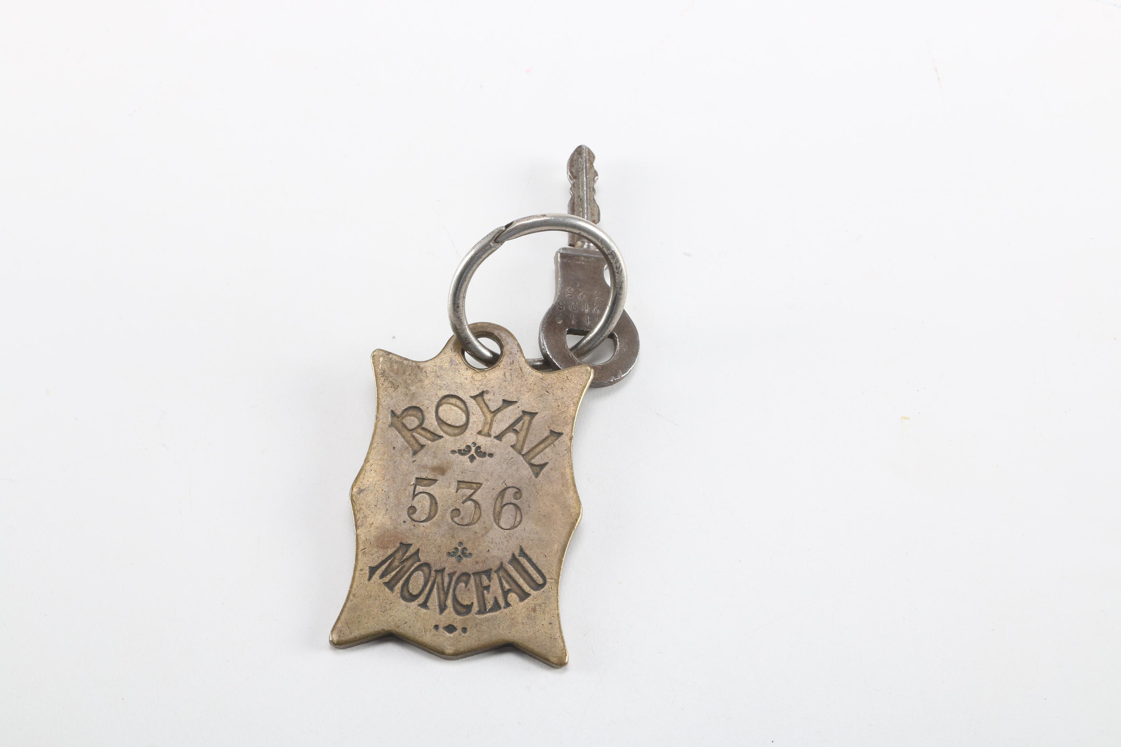 Antique Royal Monceau Key From Paris