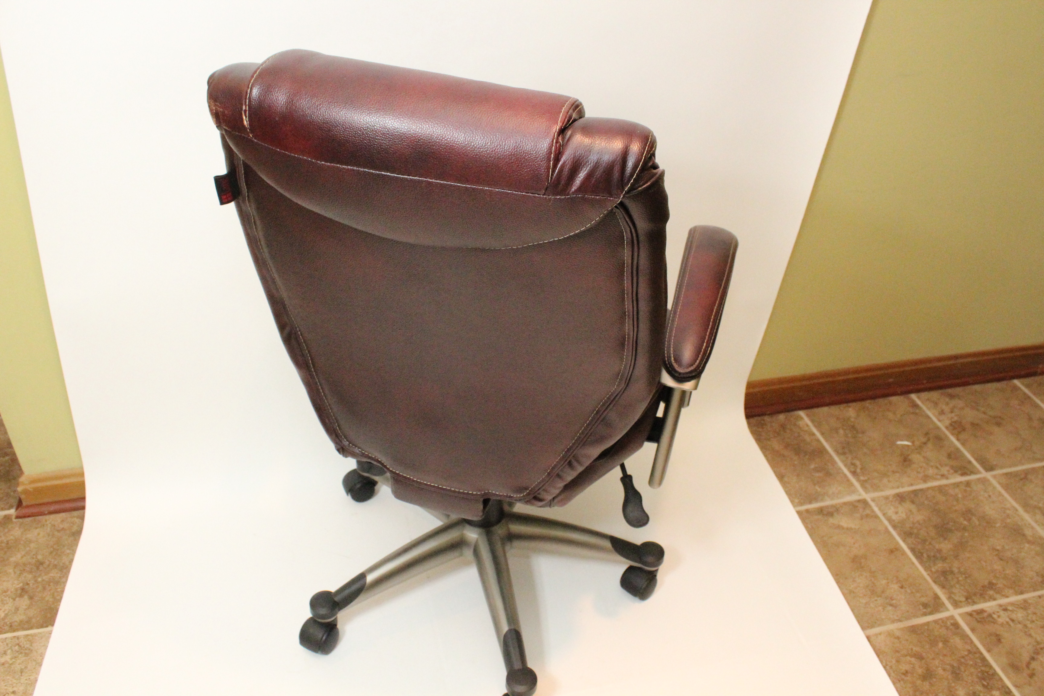 Burgundy Office Chair by Lane