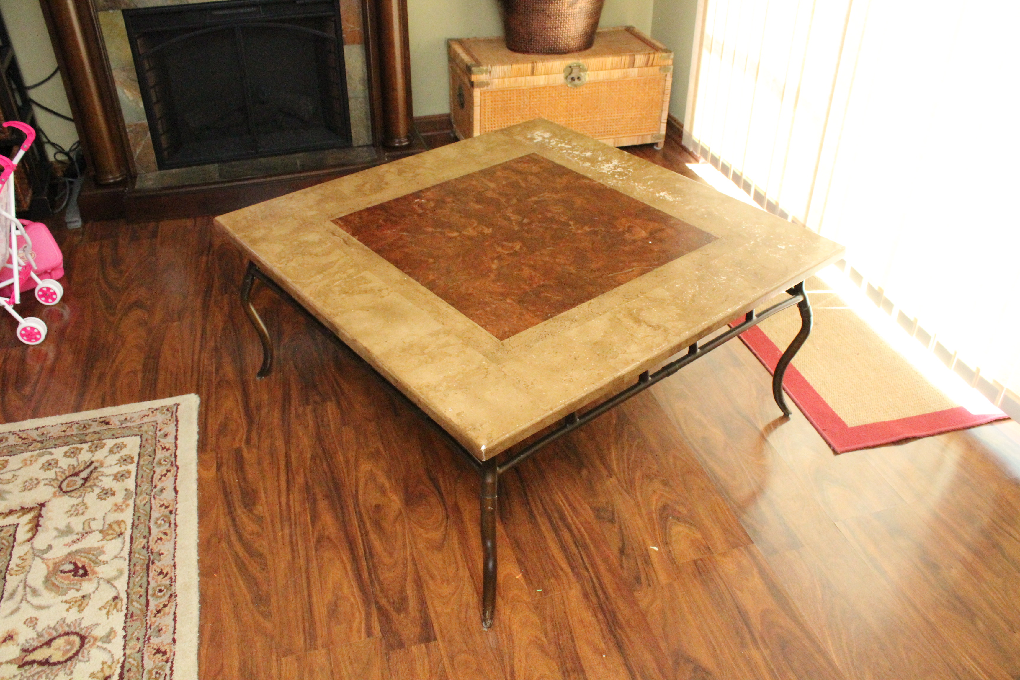 Square Marble Coffee Table