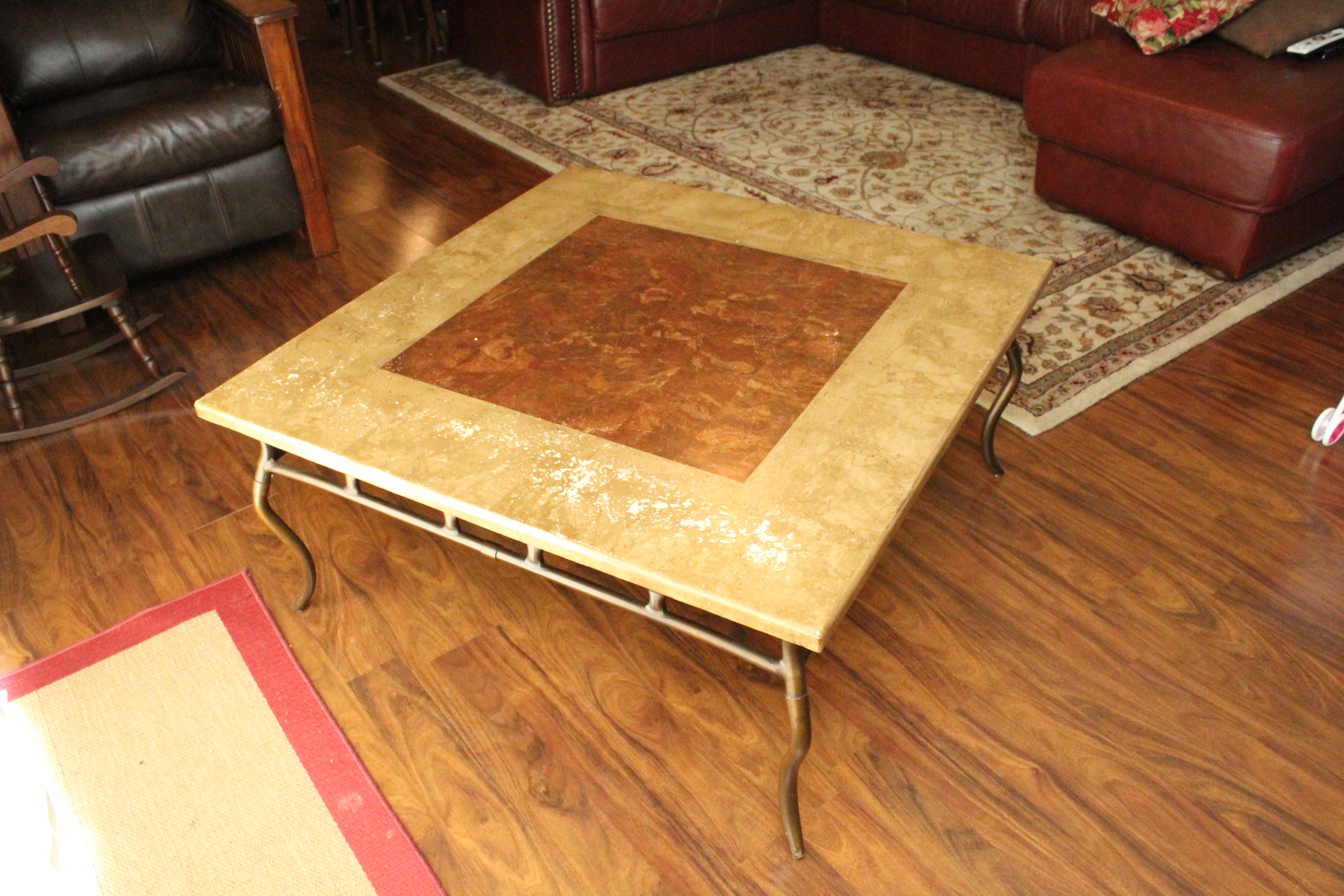 Square Marble Coffee Table