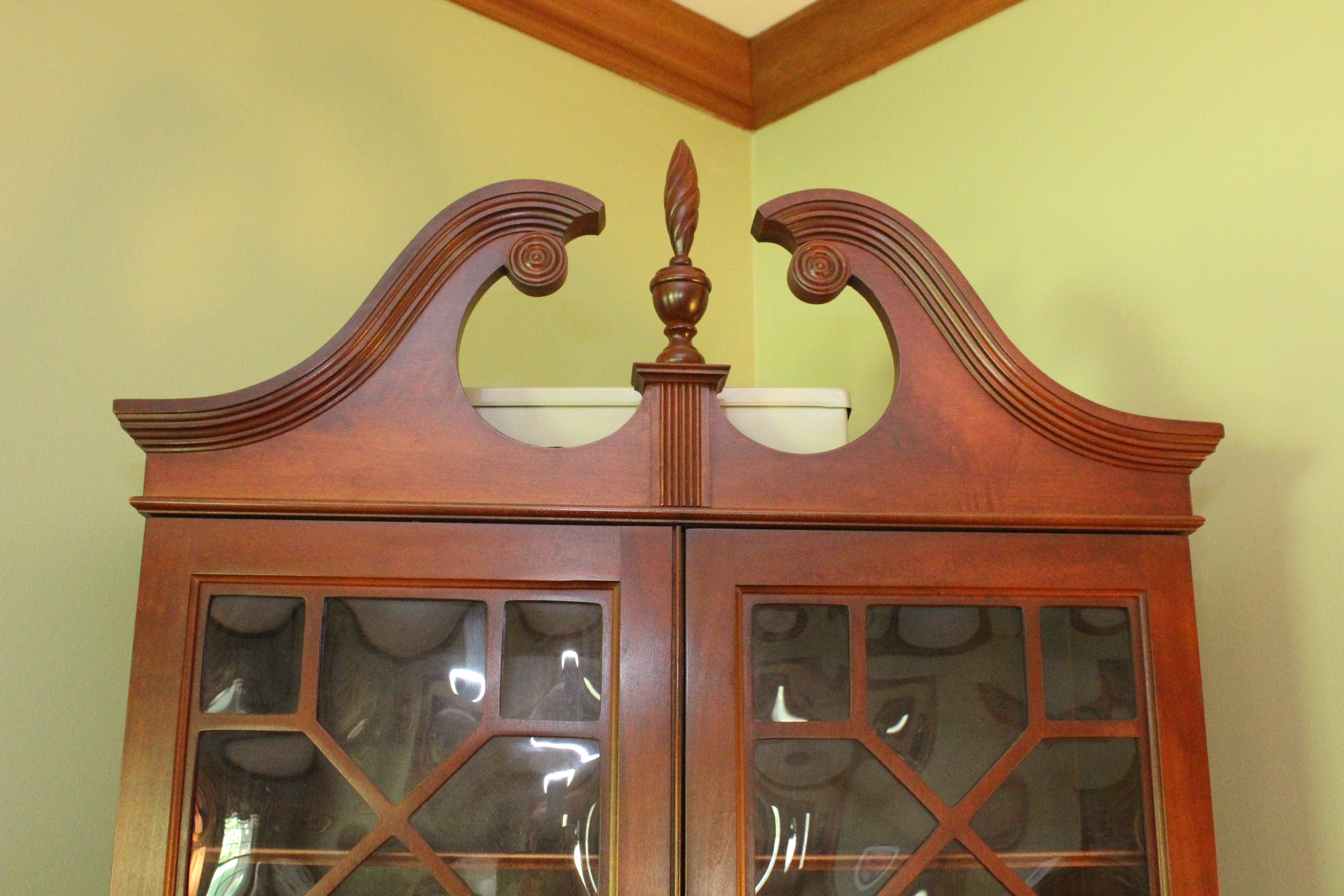 Victorian Style Secretary Desk by Jasper Cabinet