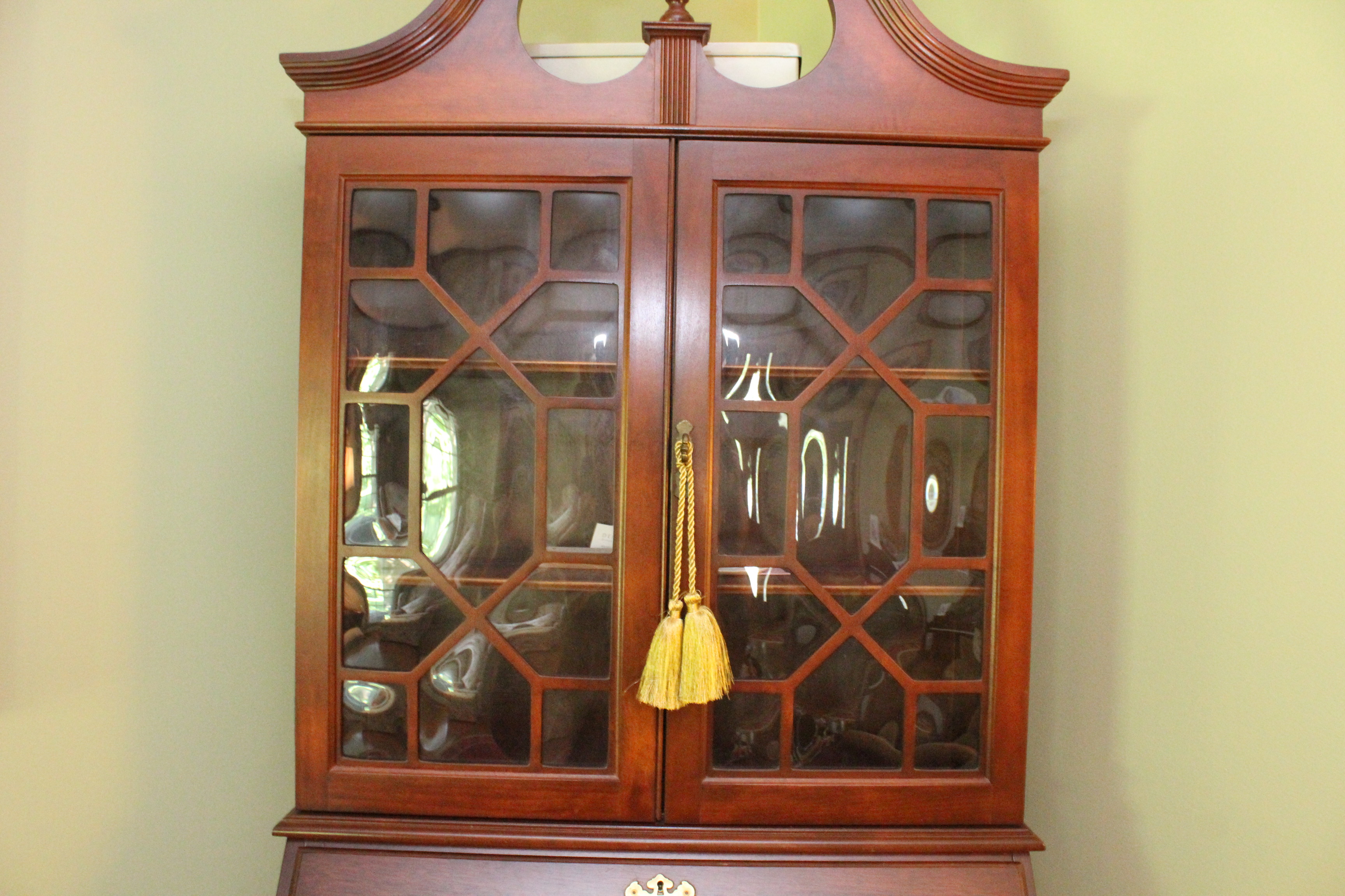 Victorian Style Secretary Desk by Jasper Cabinet