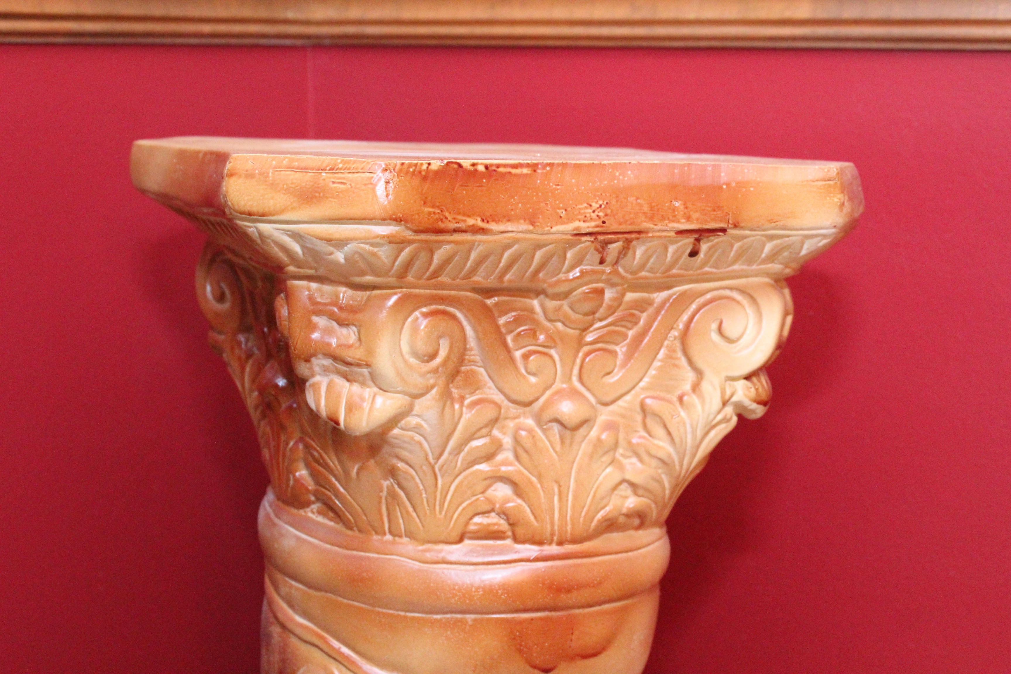 Grapevine Motif Pedestal