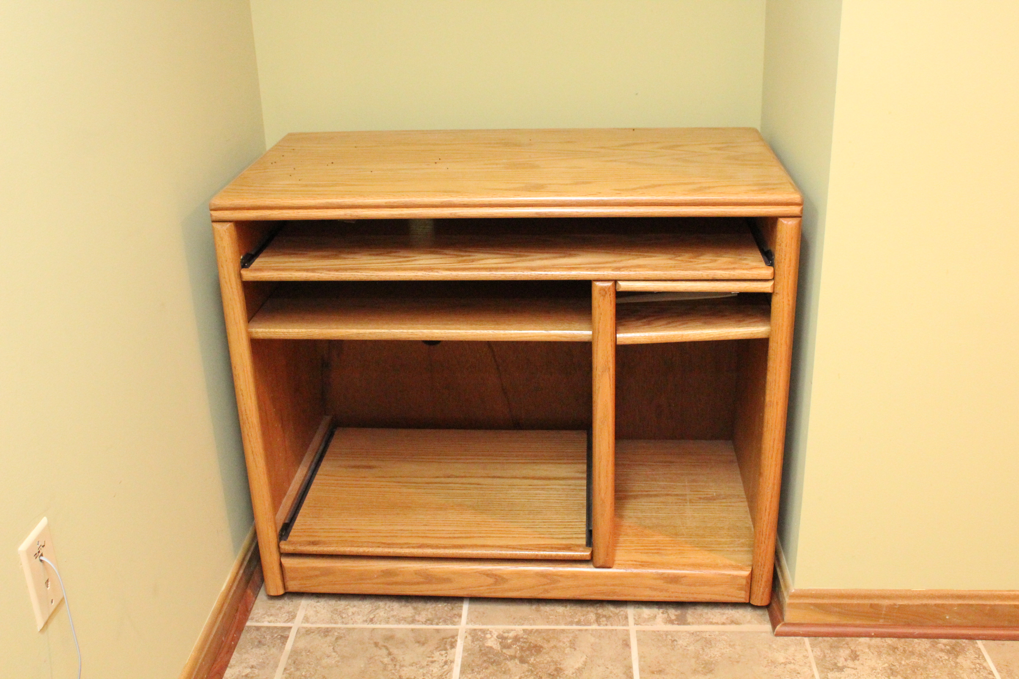 Wooden Computer Desk
