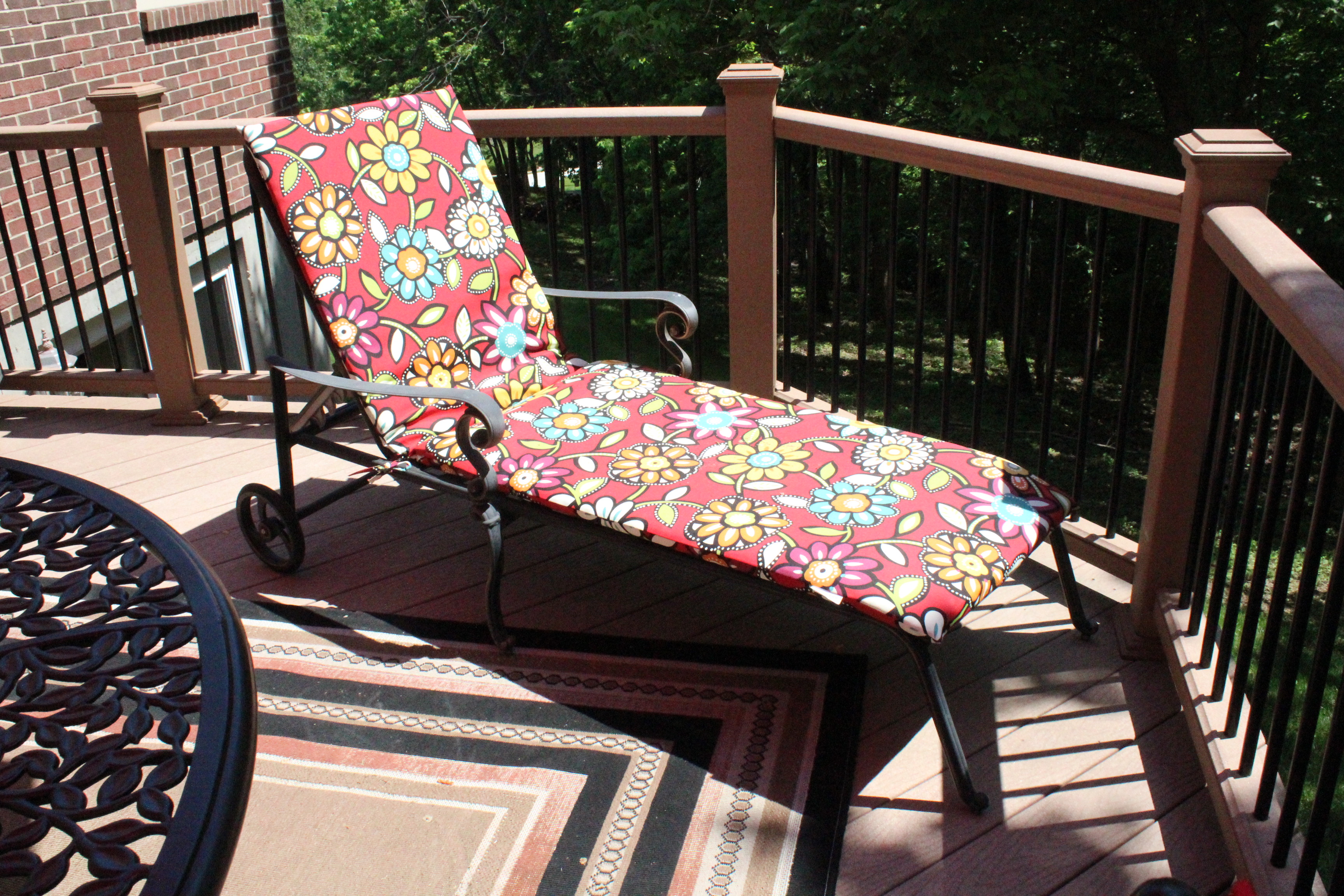Outdoor Patio Lounge Chaise