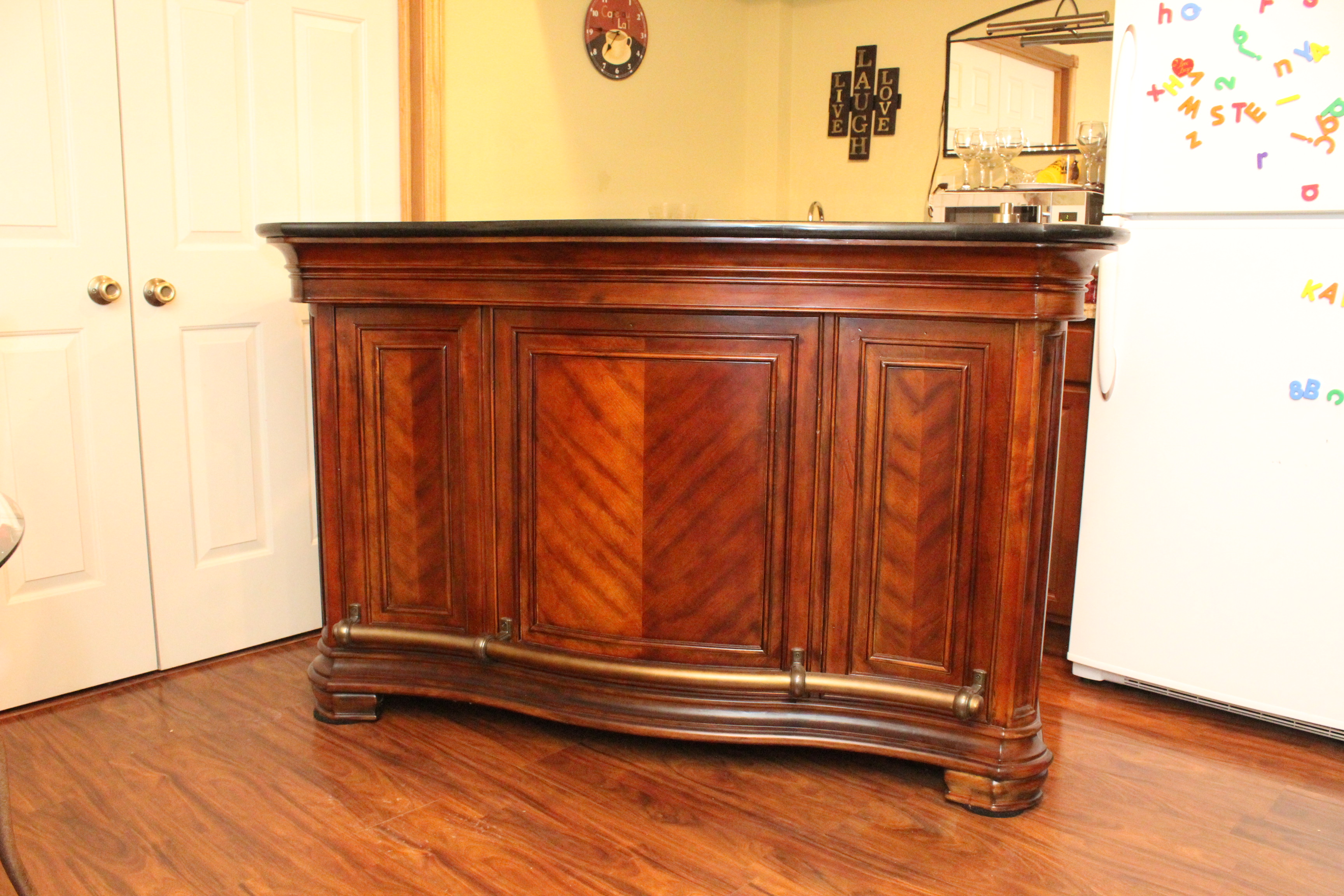 Wooden Home Bar by Pulaski Furniture