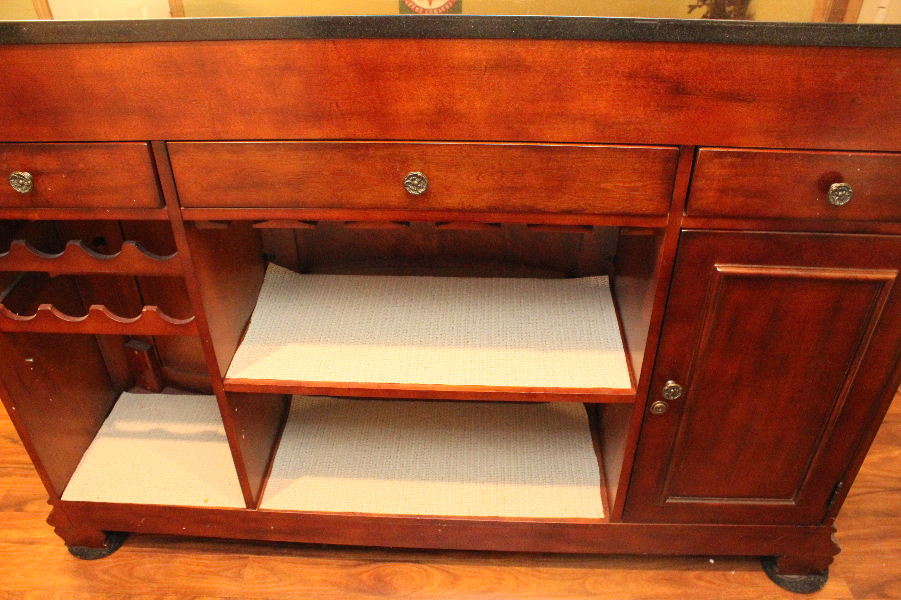 Wooden Home Bar by Pulaski Furniture