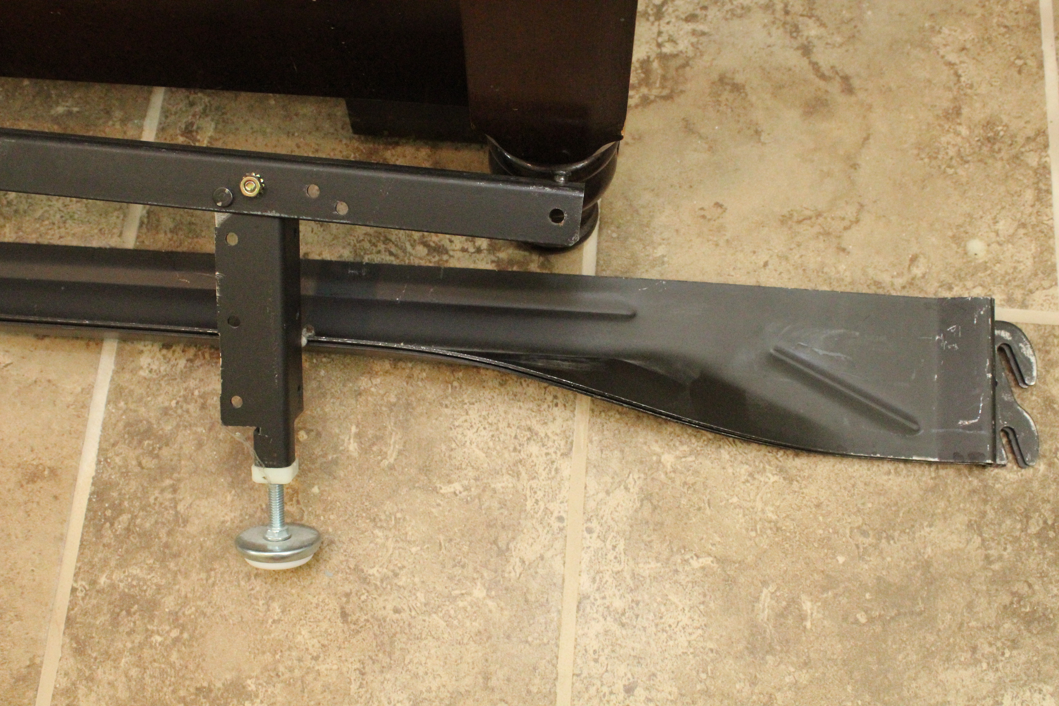 Walnut Stained Queen Bed Frame