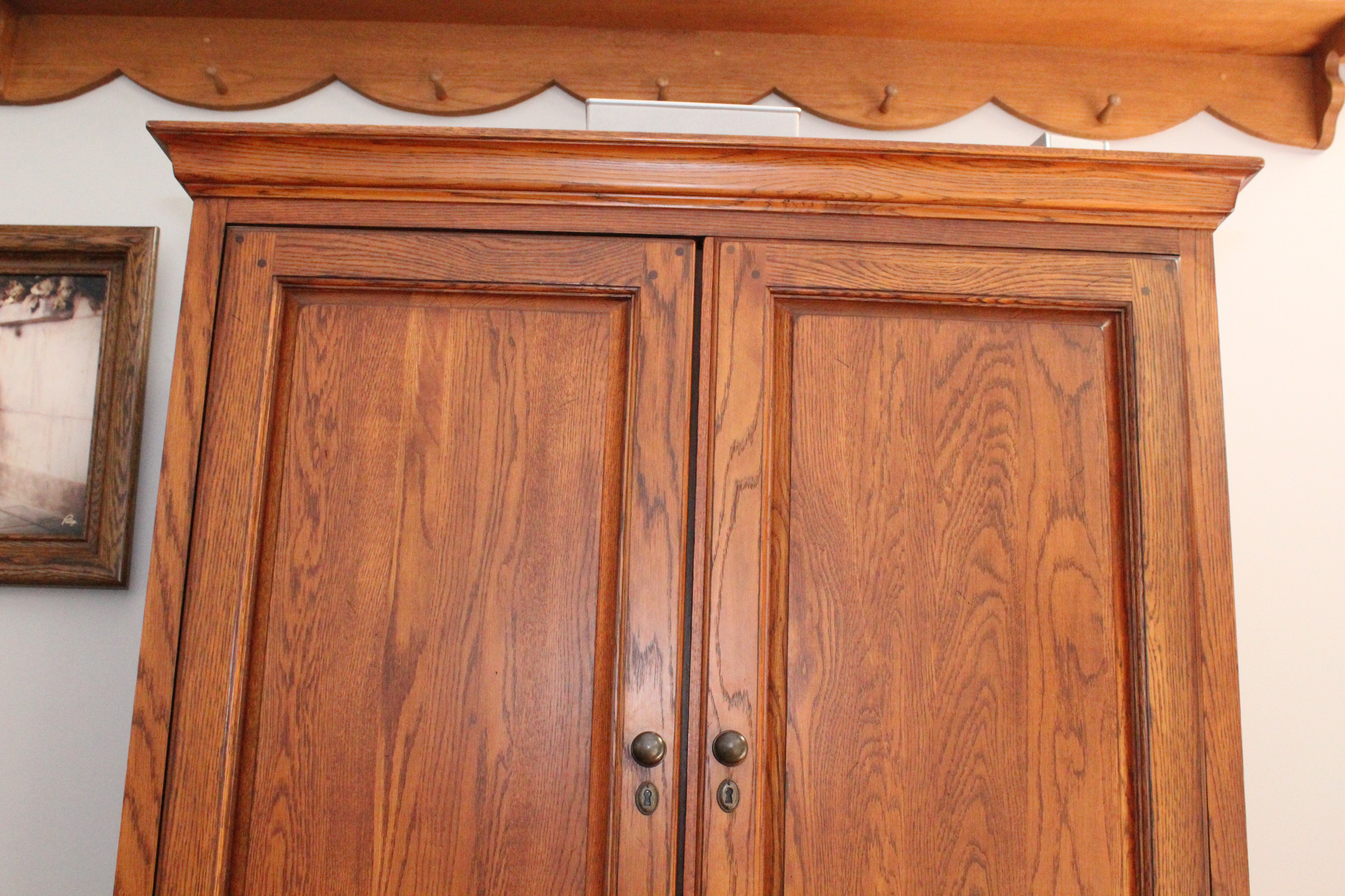 Wooden Media Center Cabinet