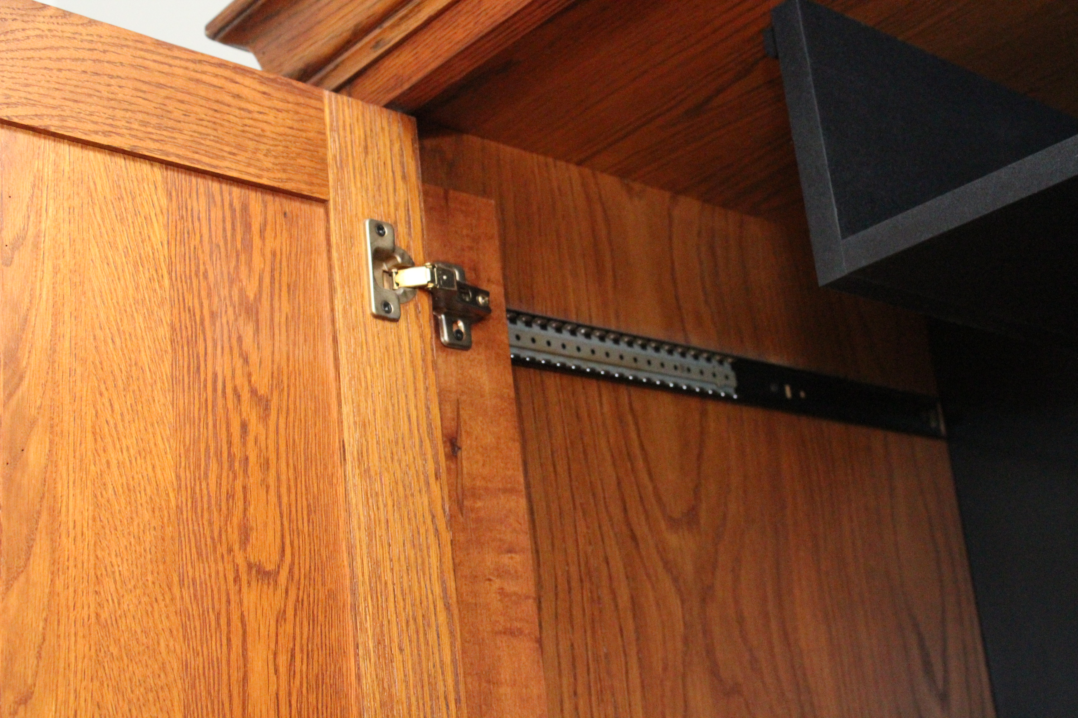 Wooden Media Center Cabinet