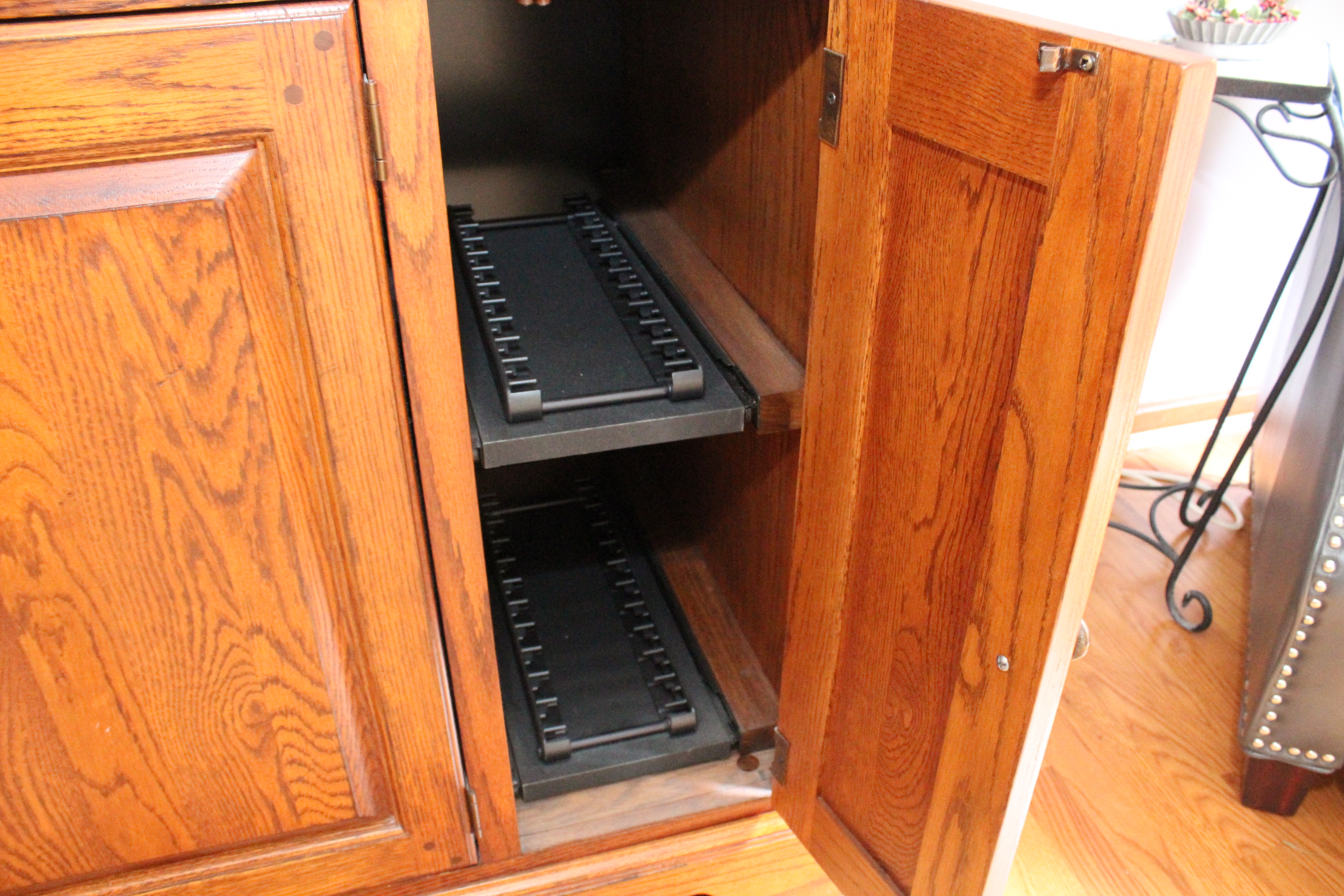 Wooden Media Center Cabinet