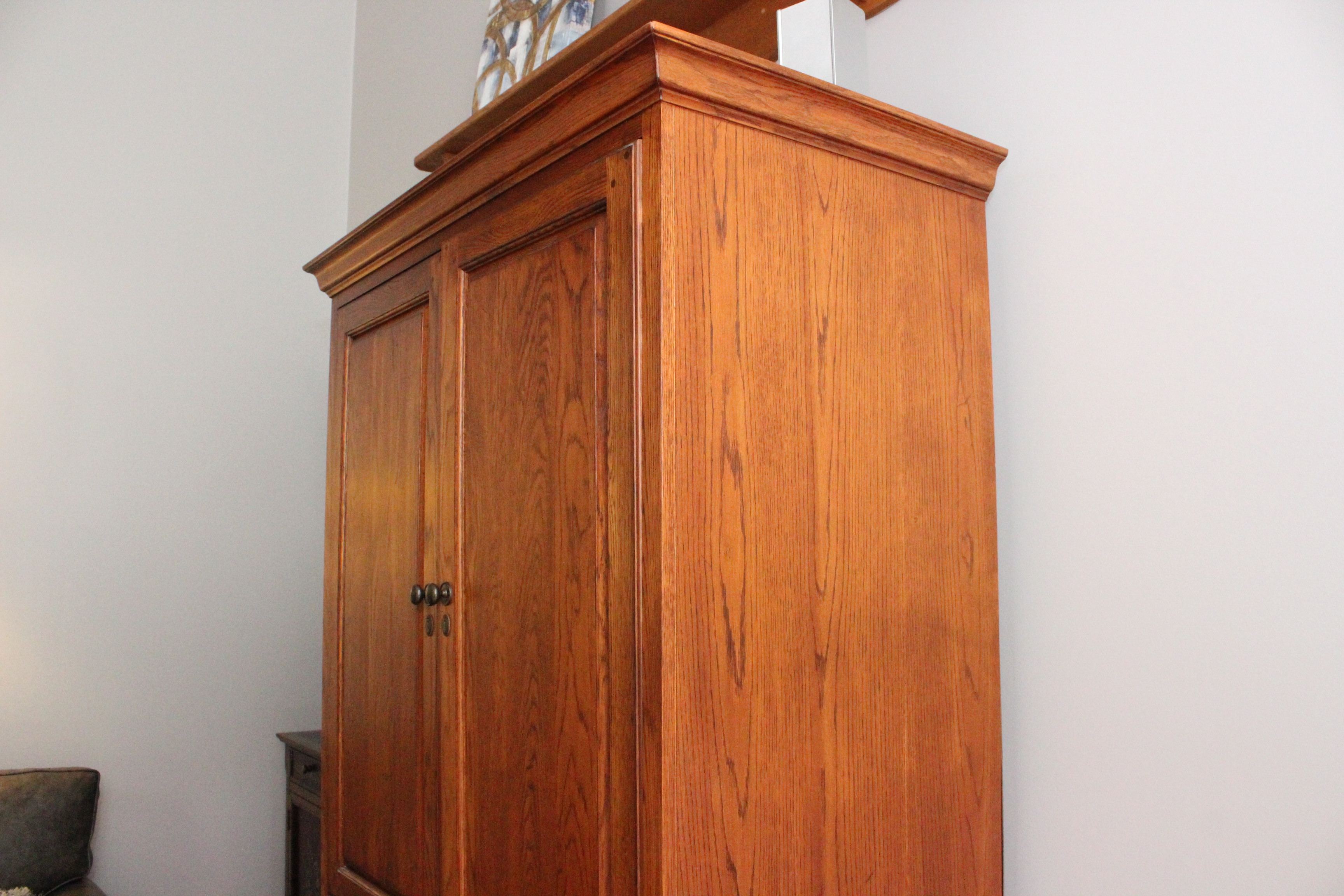 Wooden Media Center Cabinet