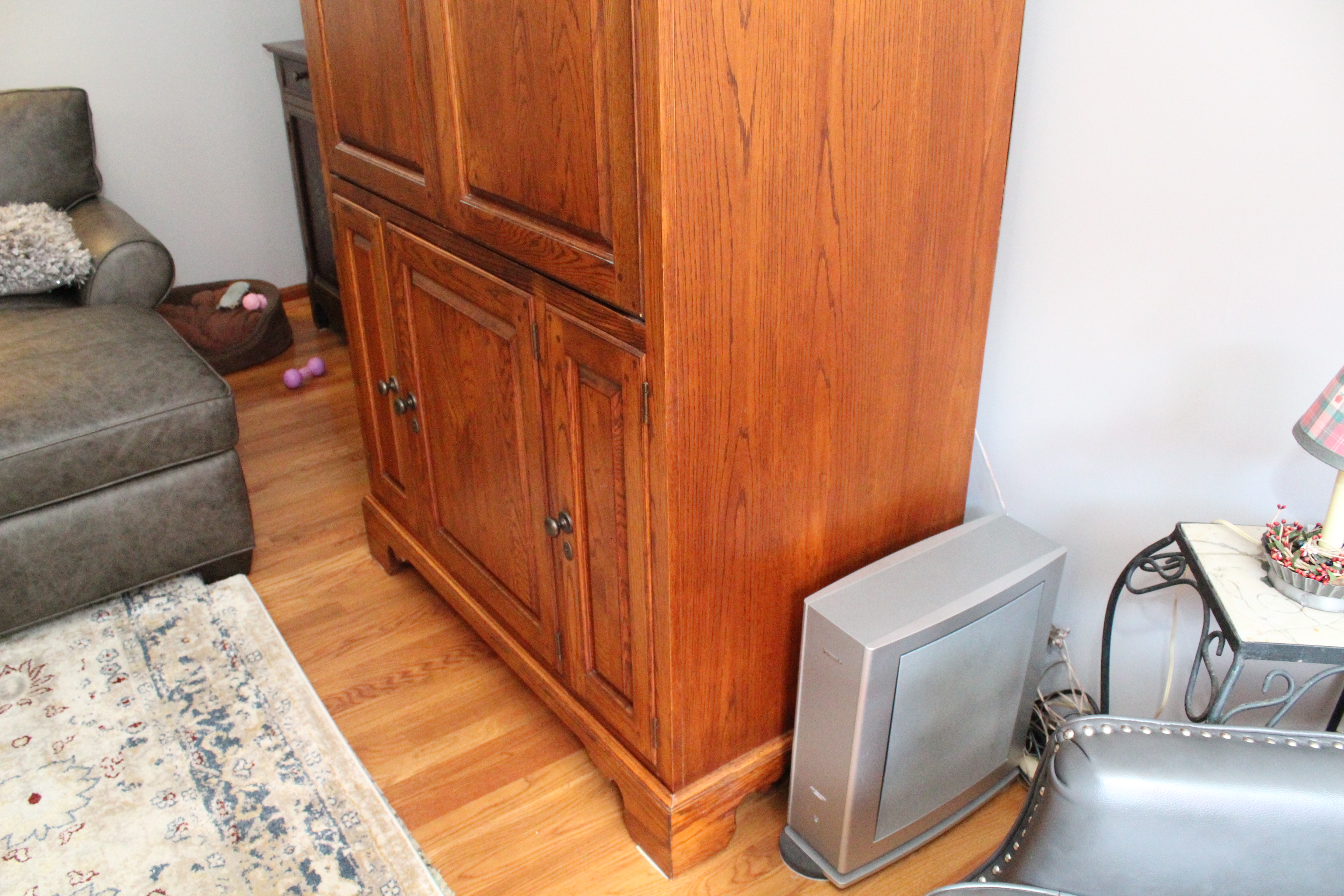 Wooden Media Center Cabinet
