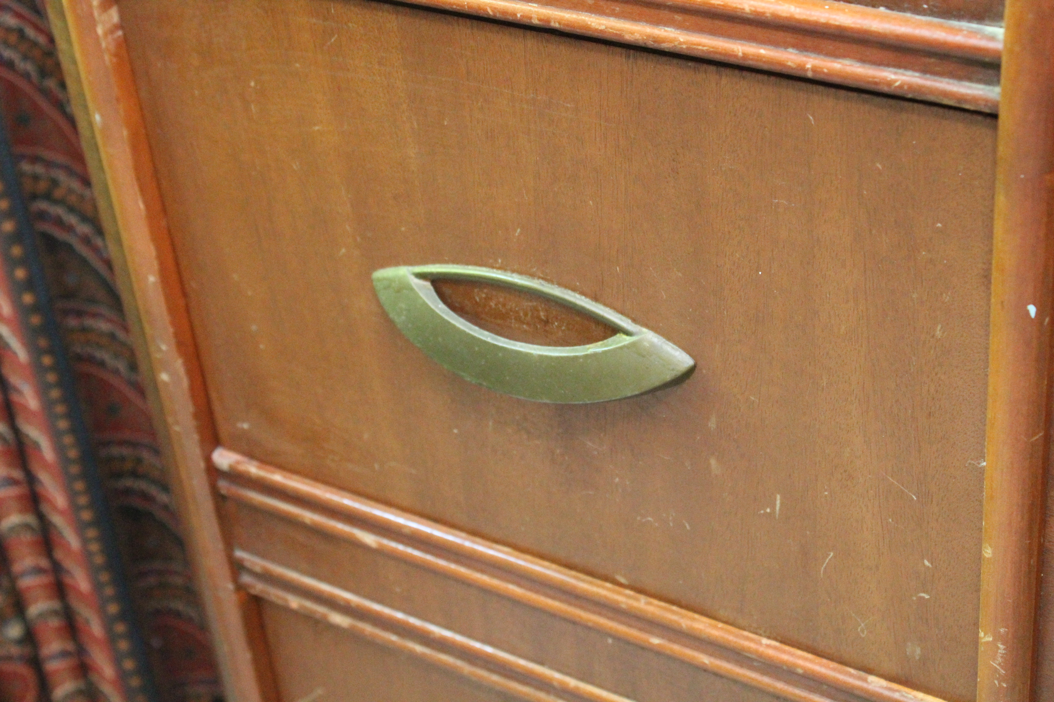 Vintage Wooden File Cabinet
