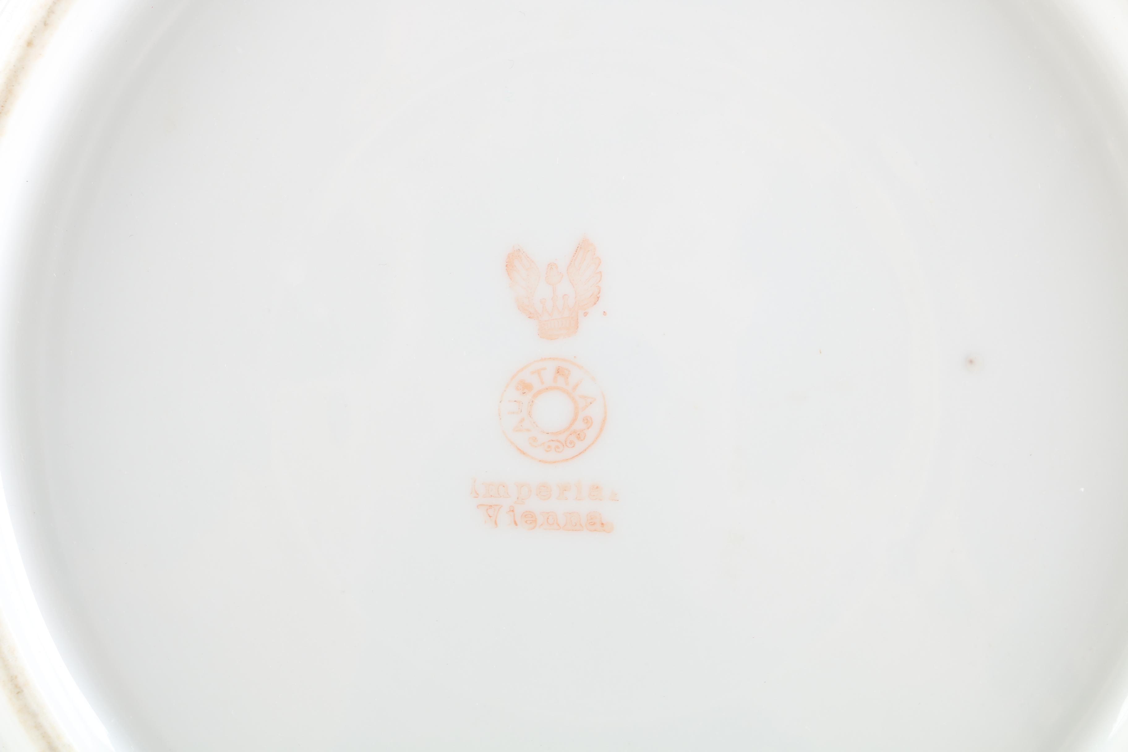 Gold And Cream Plate