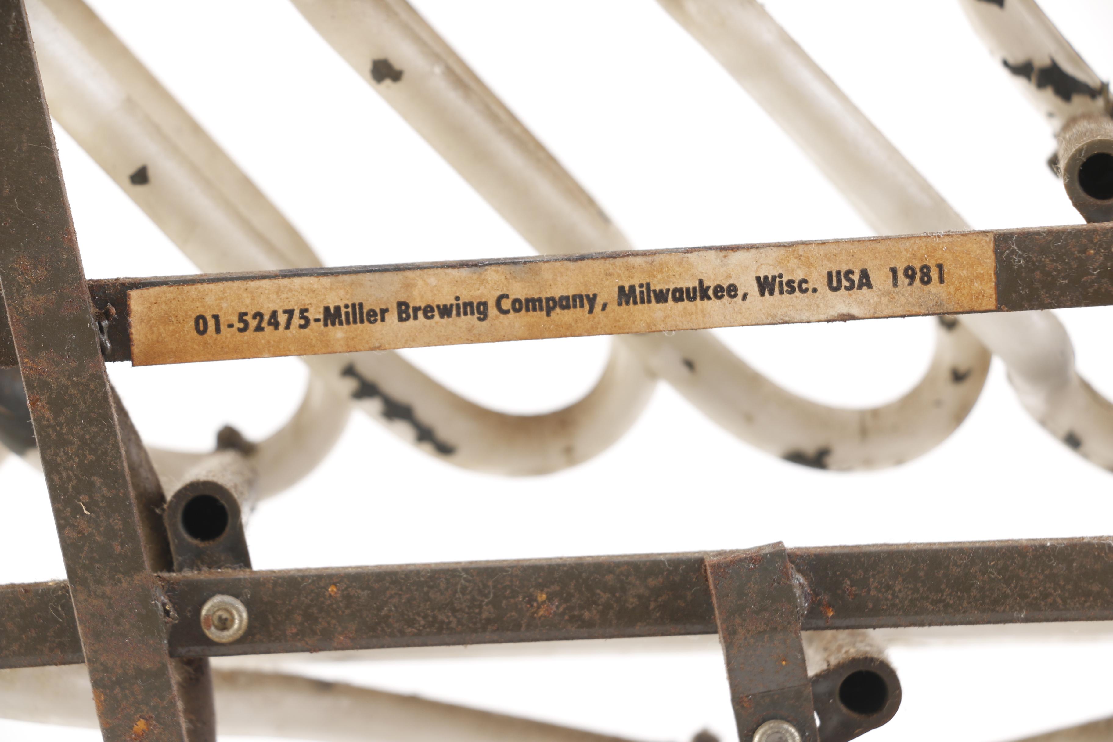 Vintage Miller High Life Neon Beer Sign