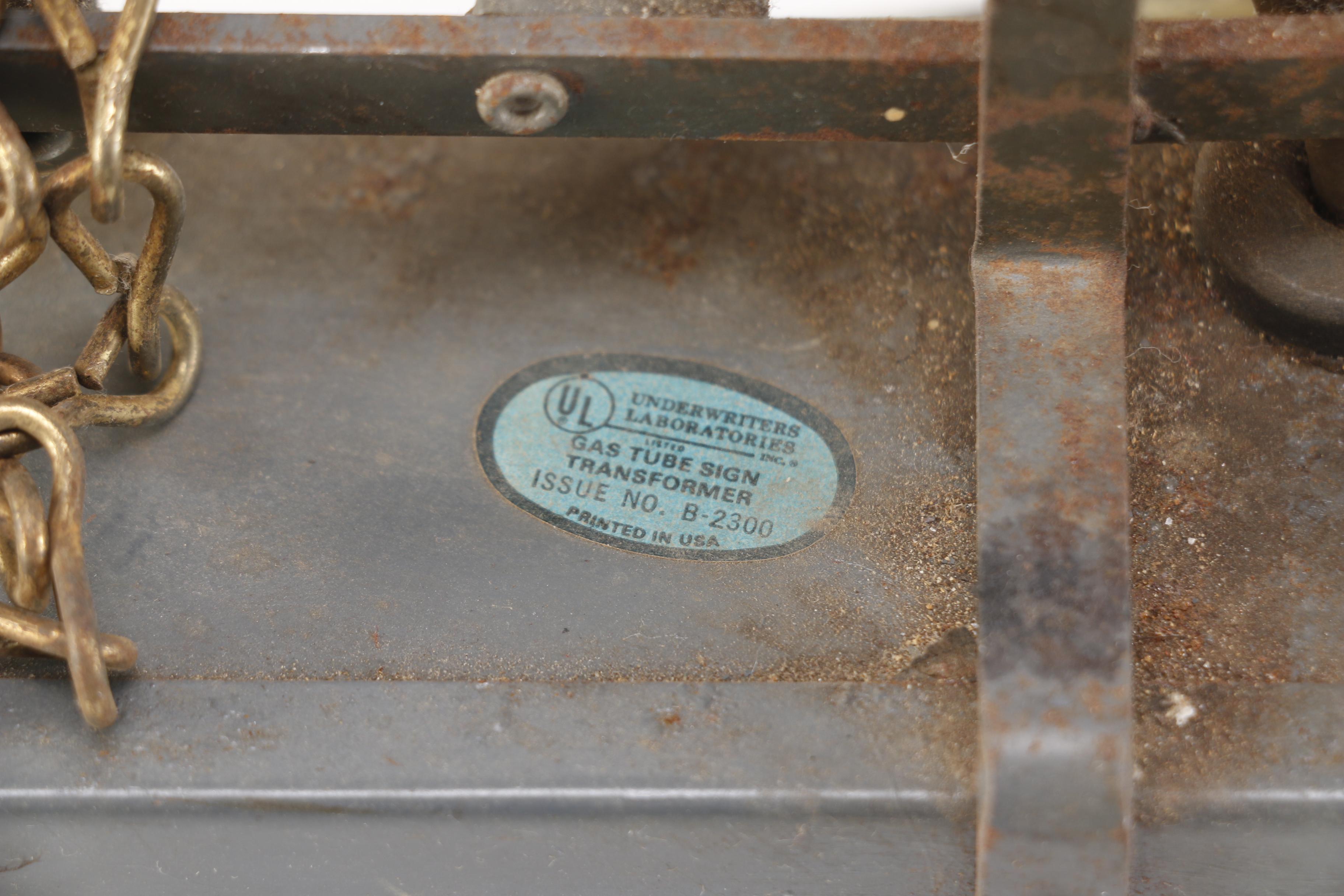 Vintage Miller High Life Neon Beer Sign