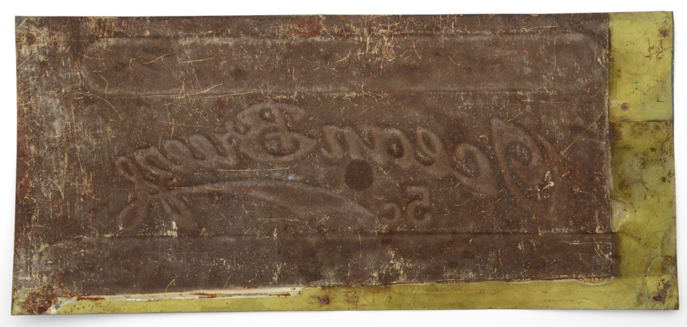 Vintage "Ocean Breeze" Metal Sign