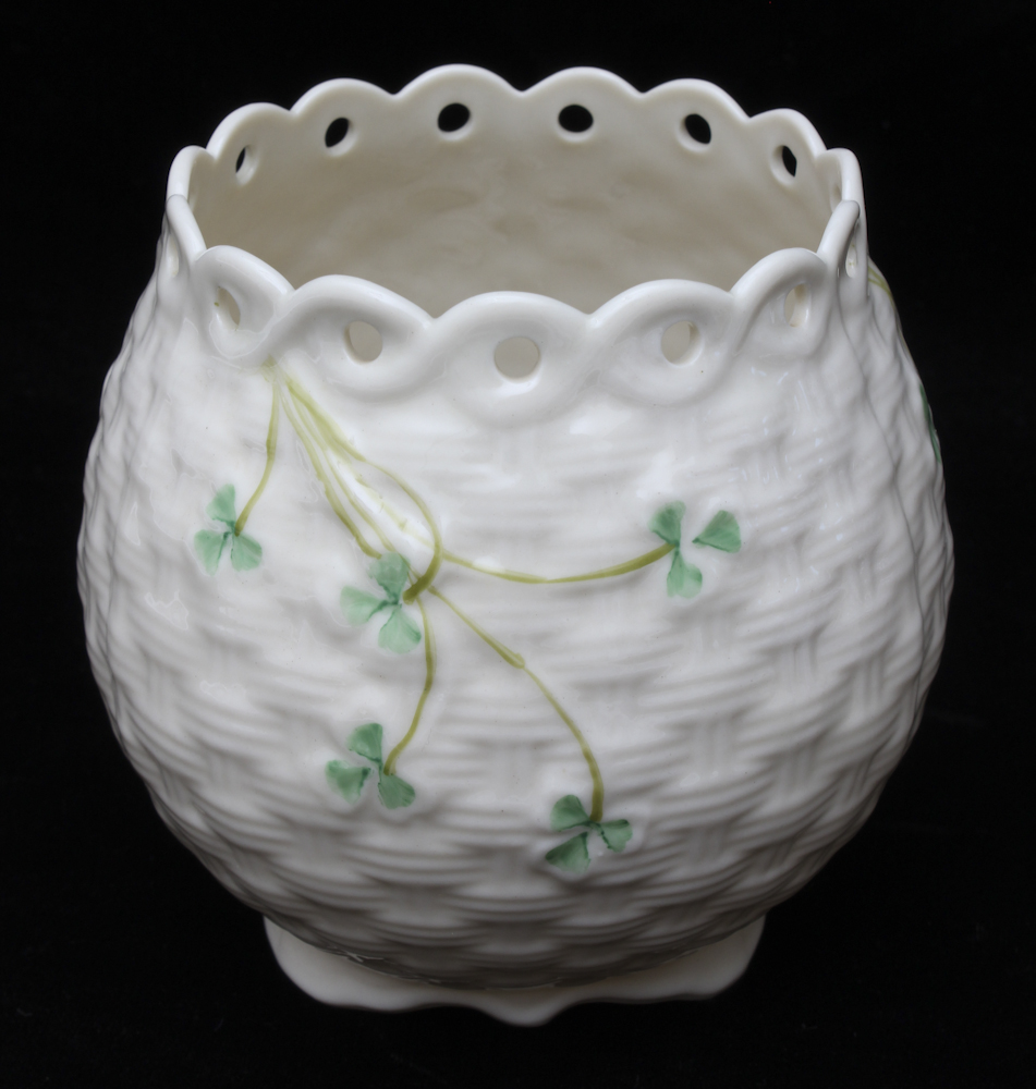 Belleek Porcelain Vases