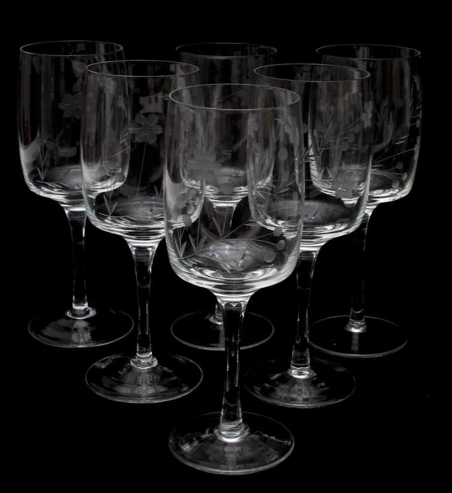 Etched Glassware